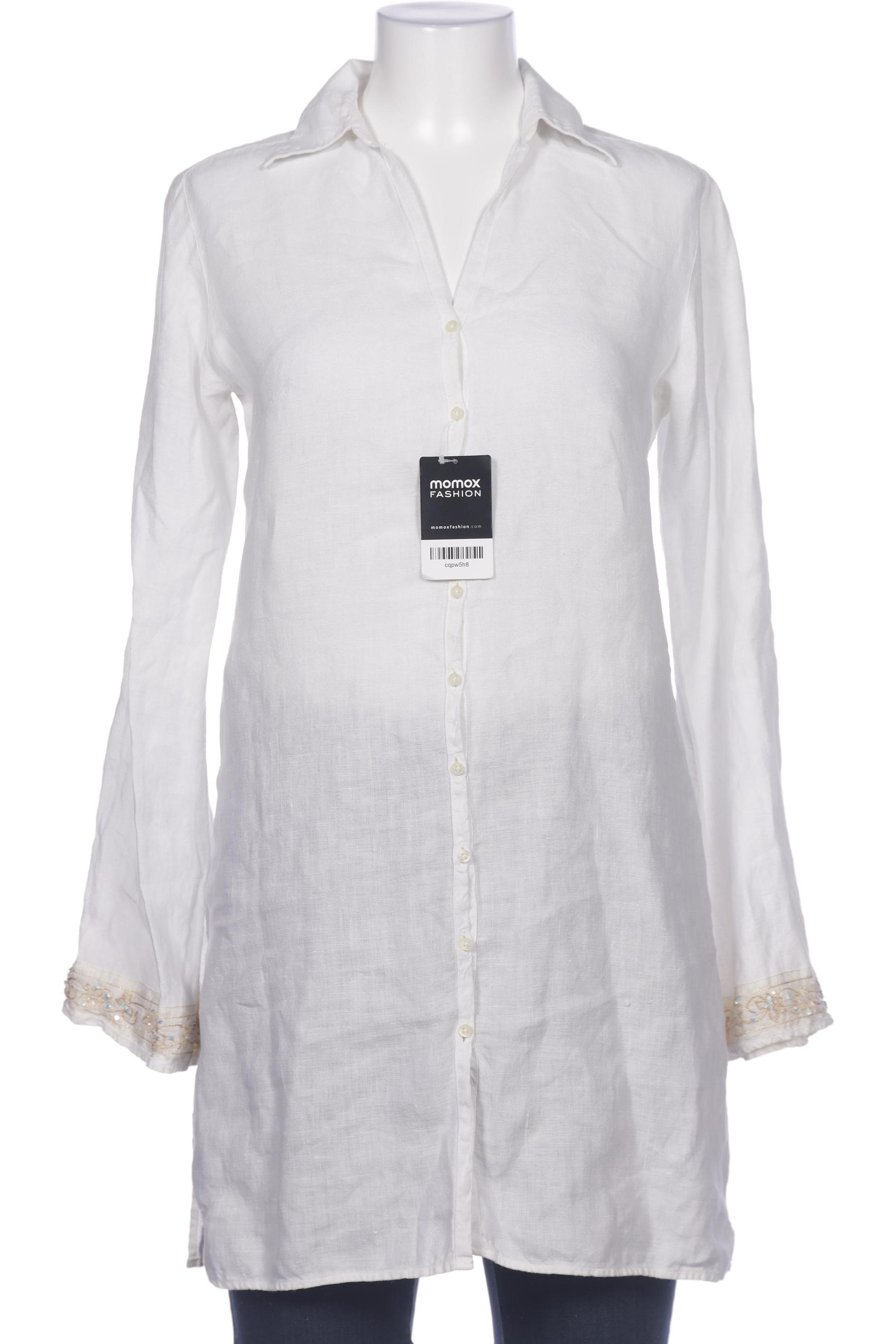 

0039 Italy Damen Bluse, weiß, Gr. 38