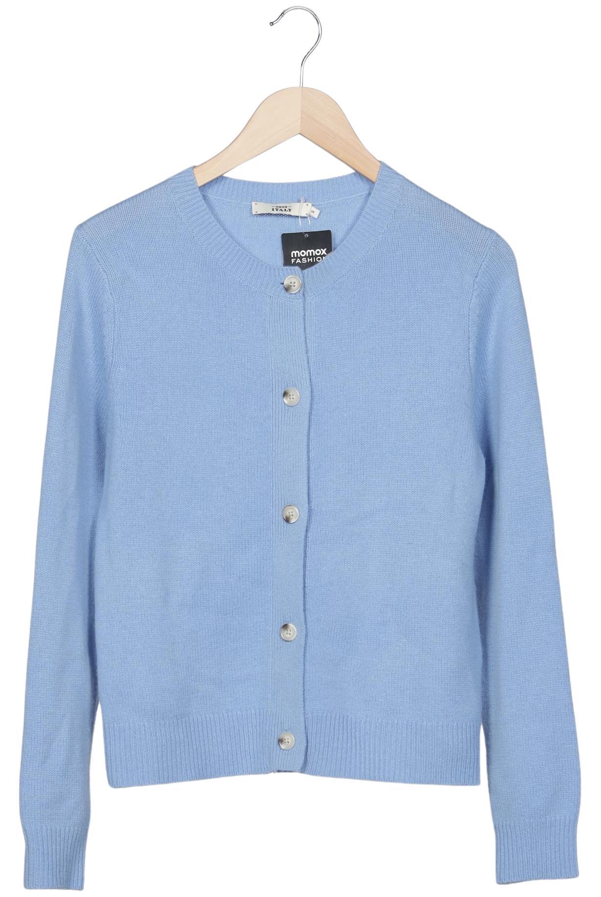 

0039 Italy Damen Strickjacke, hellblau, Gr. 36