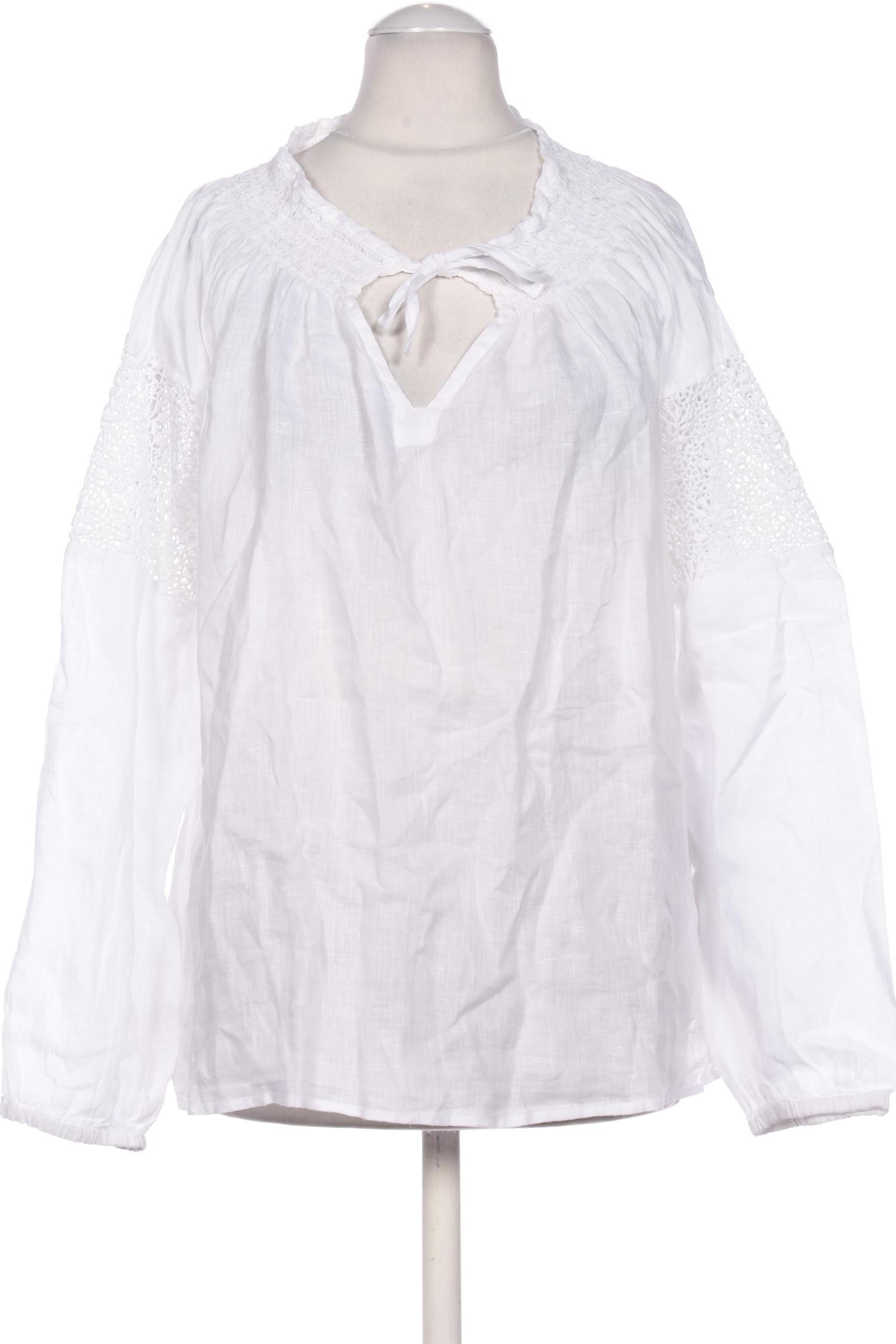 

0039 Italy Damen Bluse, weiß, Gr. 38
