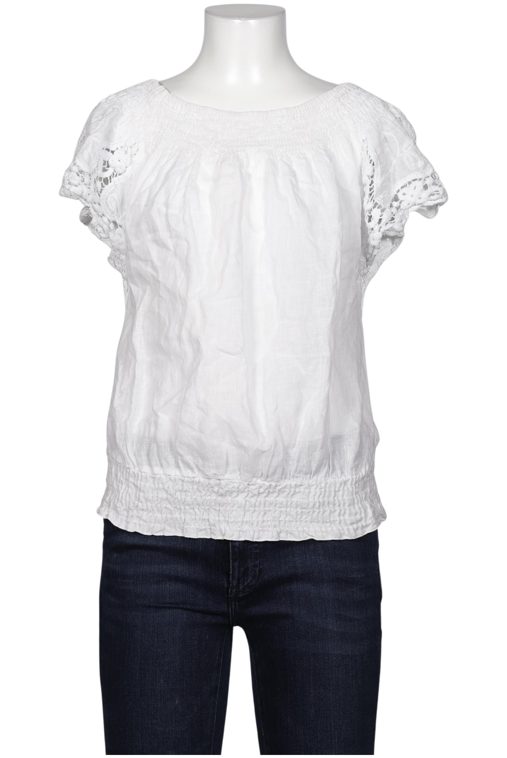 

0039 Italy Damen Bluse, weiß, Gr. 38