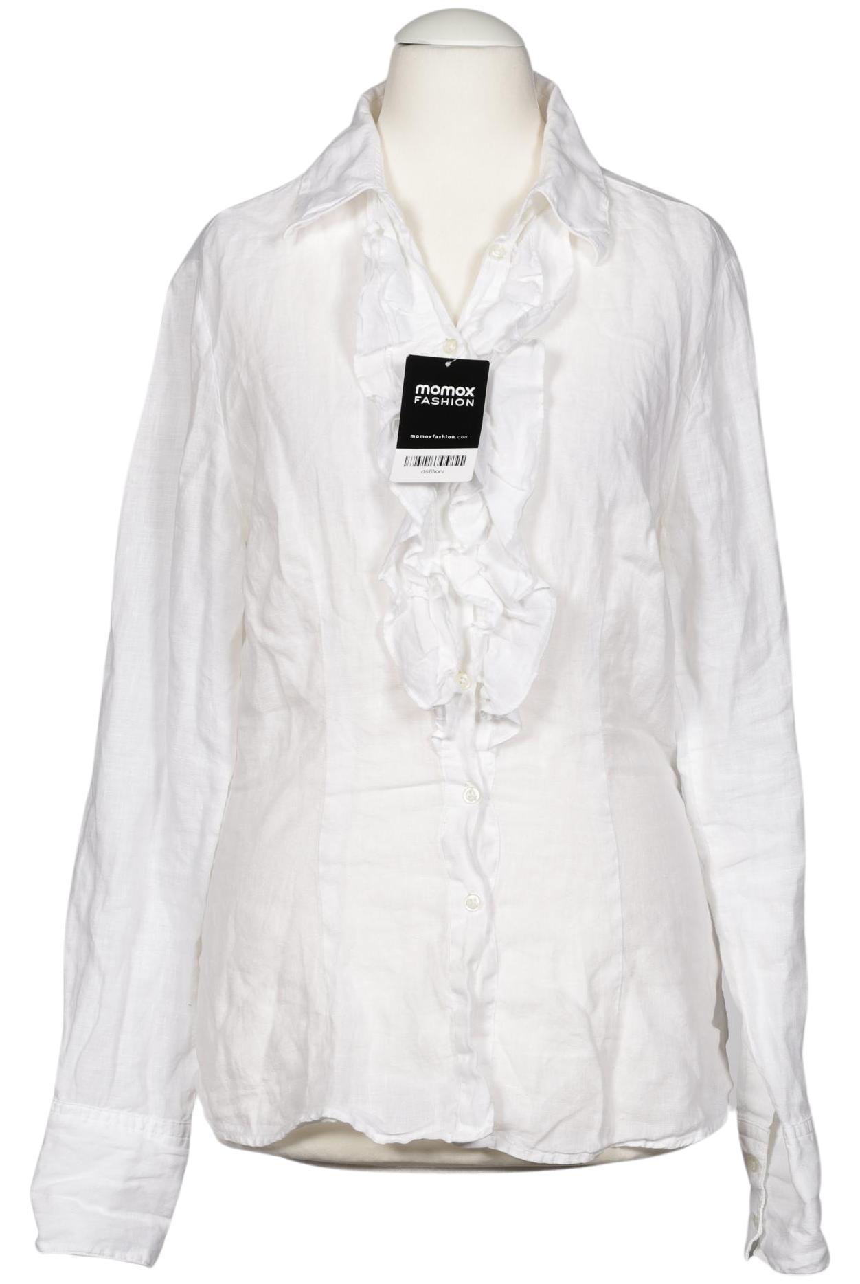 

0039 Italy Damen Bluse, weiß, Gr. 36