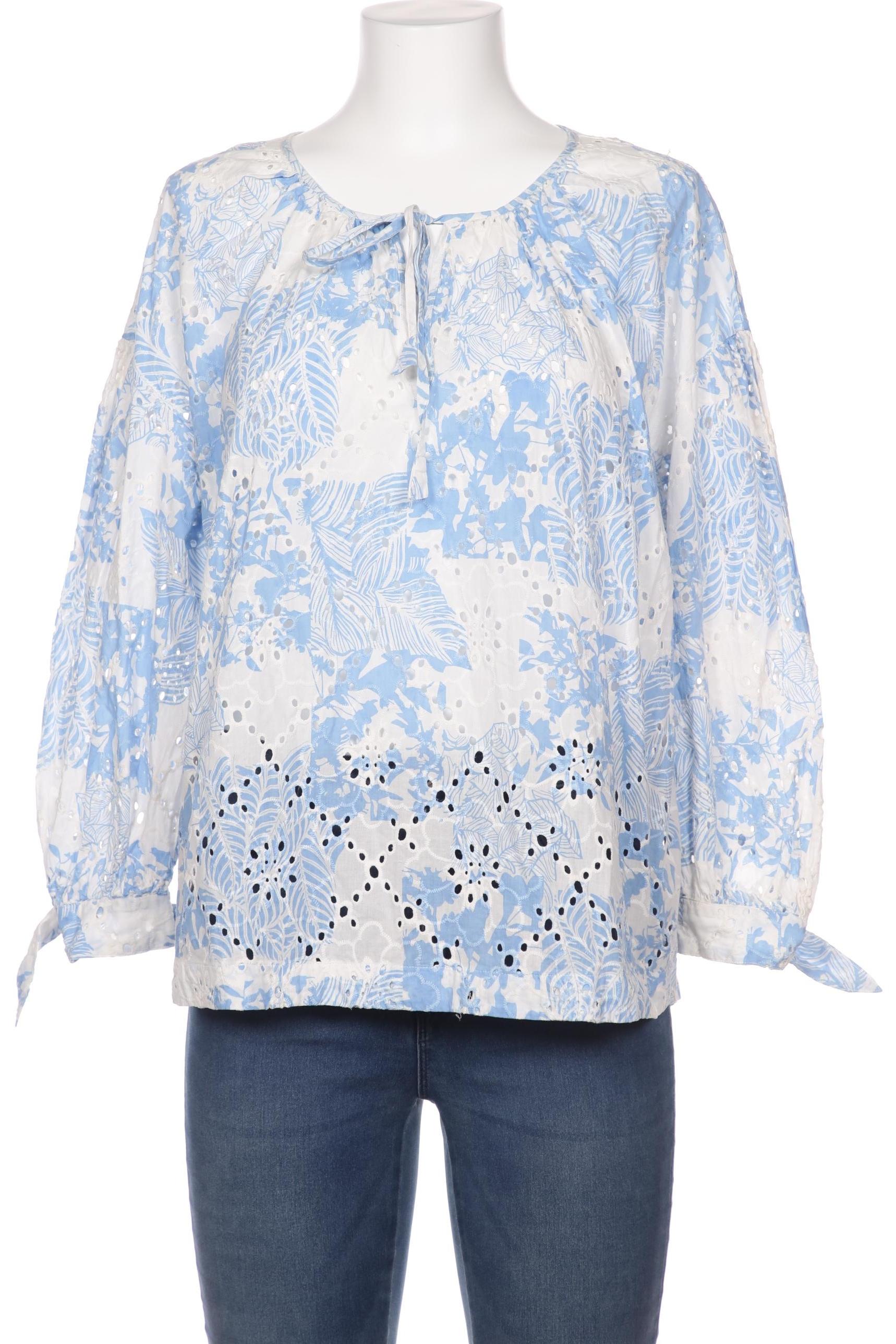 

0039 Italy Damen Bluse, hellblau, Gr. 42