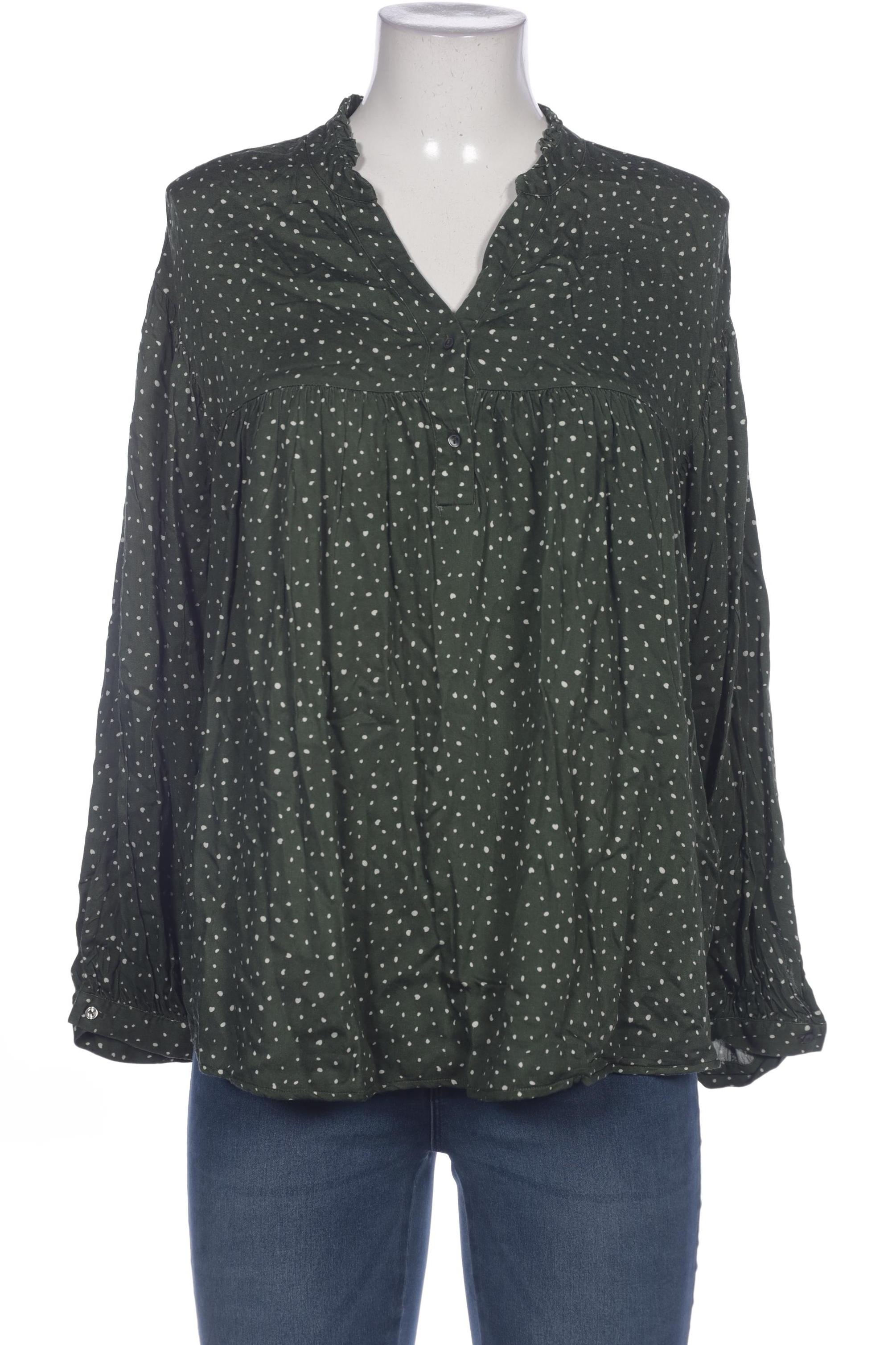 

0039 Italy Damen Bluse, grün, Gr. 38