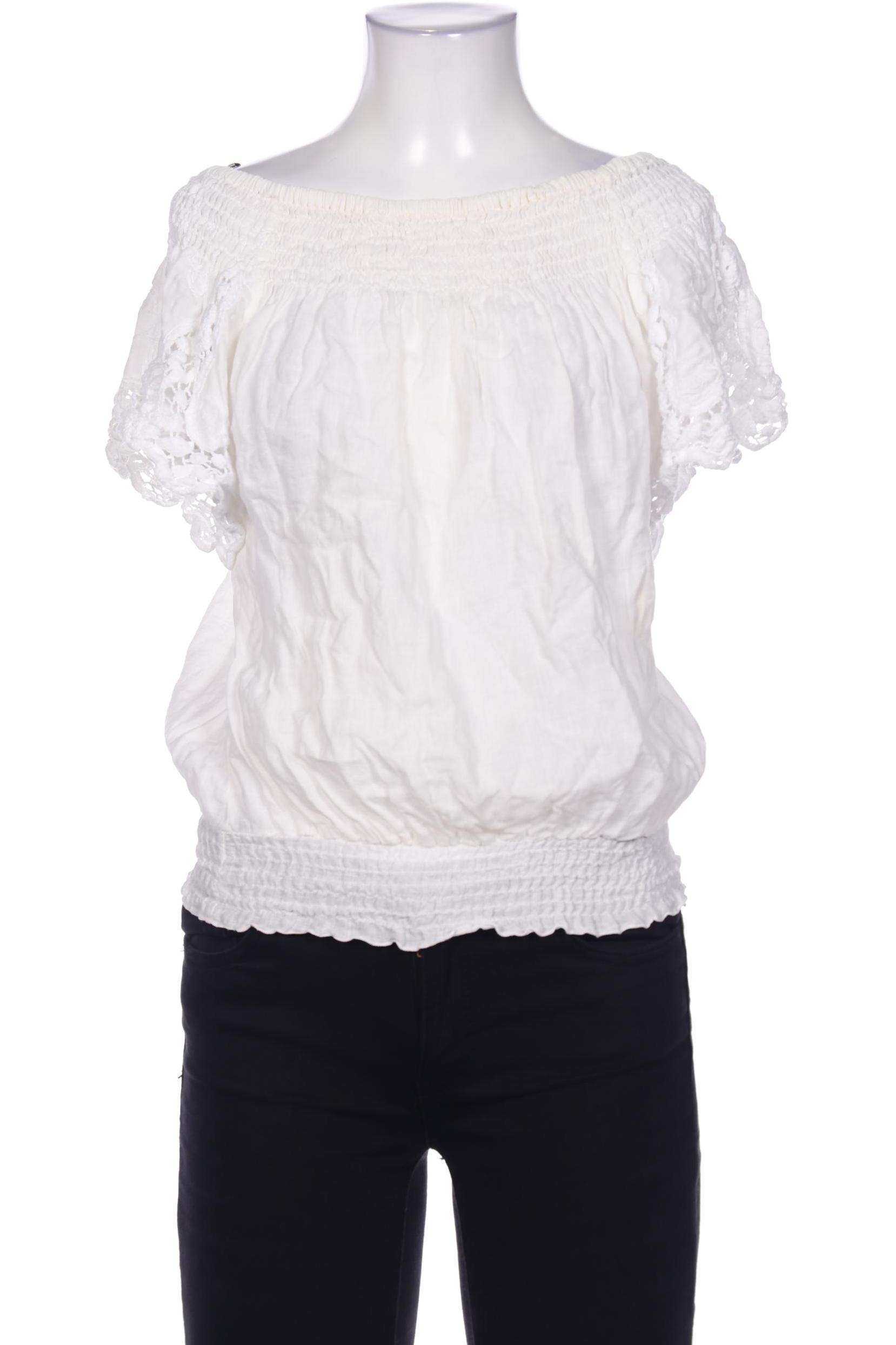 

0039 Italy Damen Bluse, weiß, Gr. 36