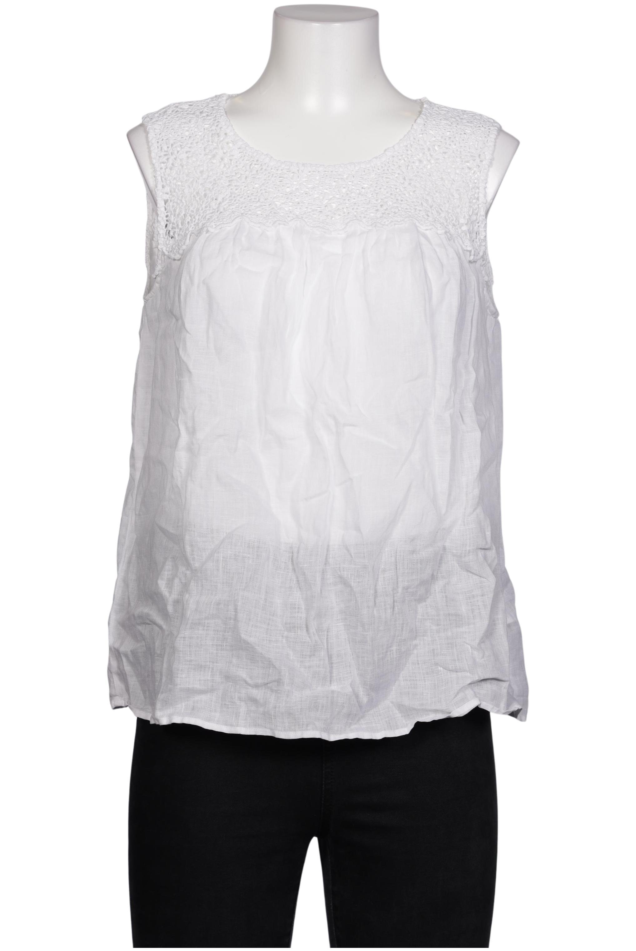 

0039 Italy Damen Bluse, weiß, Gr. 42