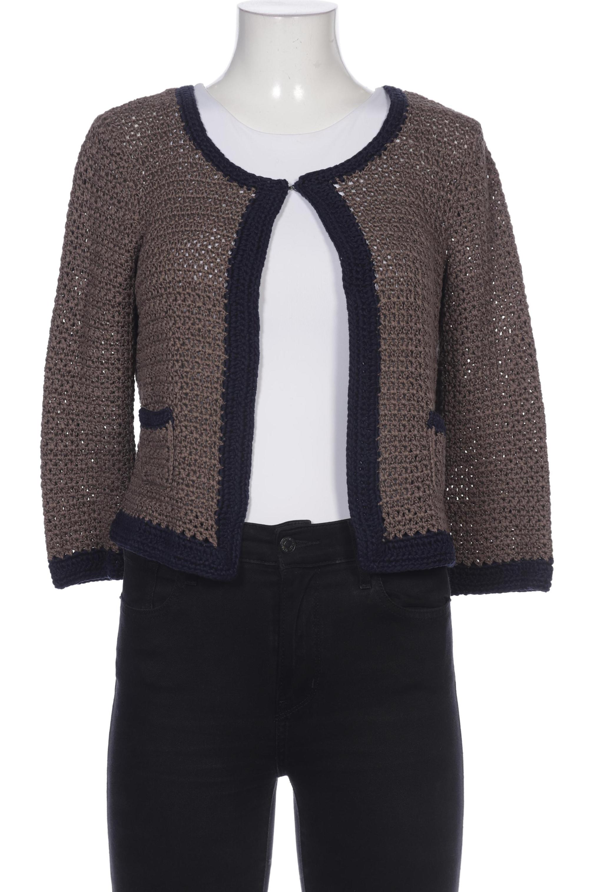 

0039 Italy Damen Strickjacke, grau, Gr. 42