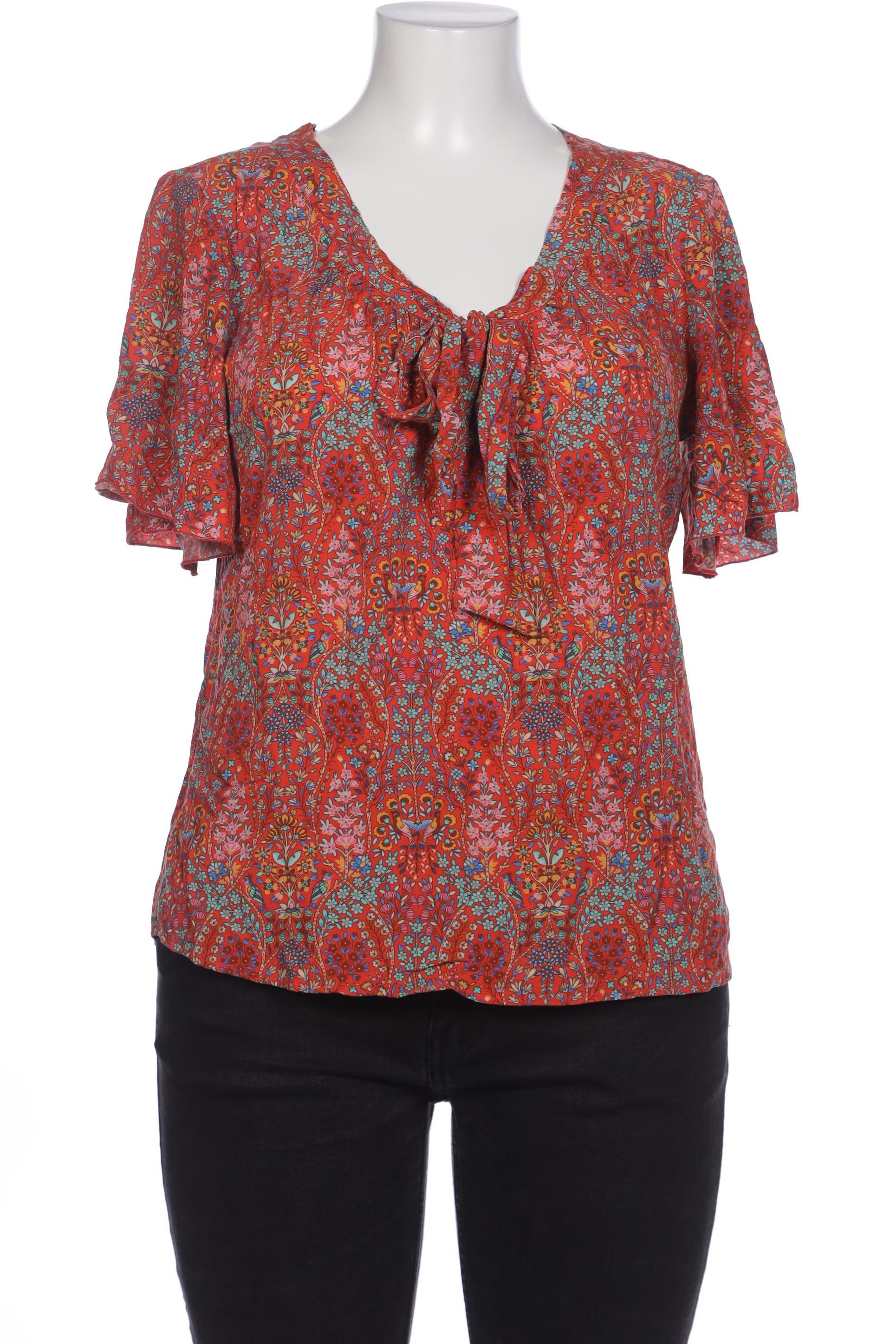 

0039 Italy Damen Bluse, rot, Gr. 42
