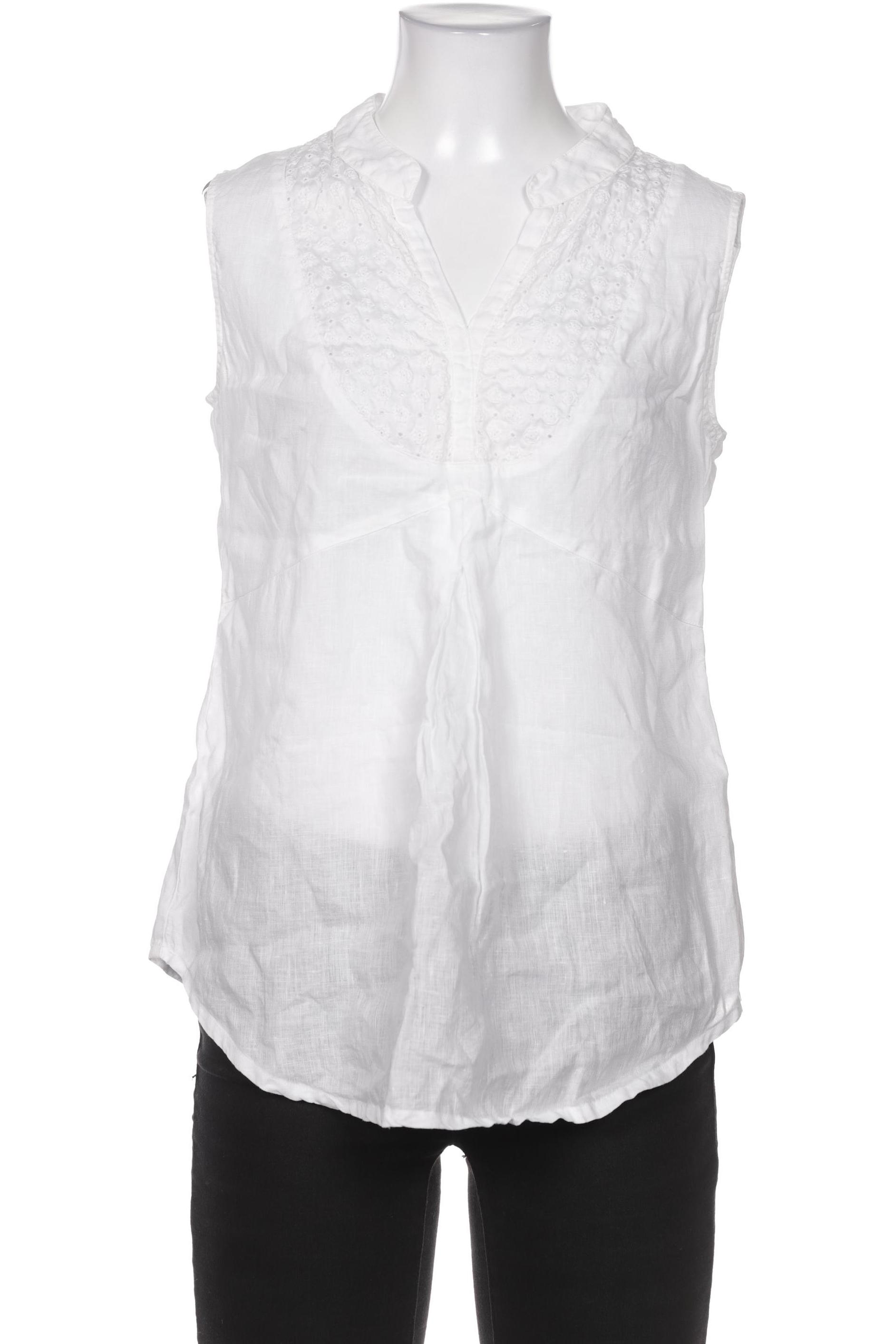 

0039 Italy Damen Bluse, weiß, Gr. 36