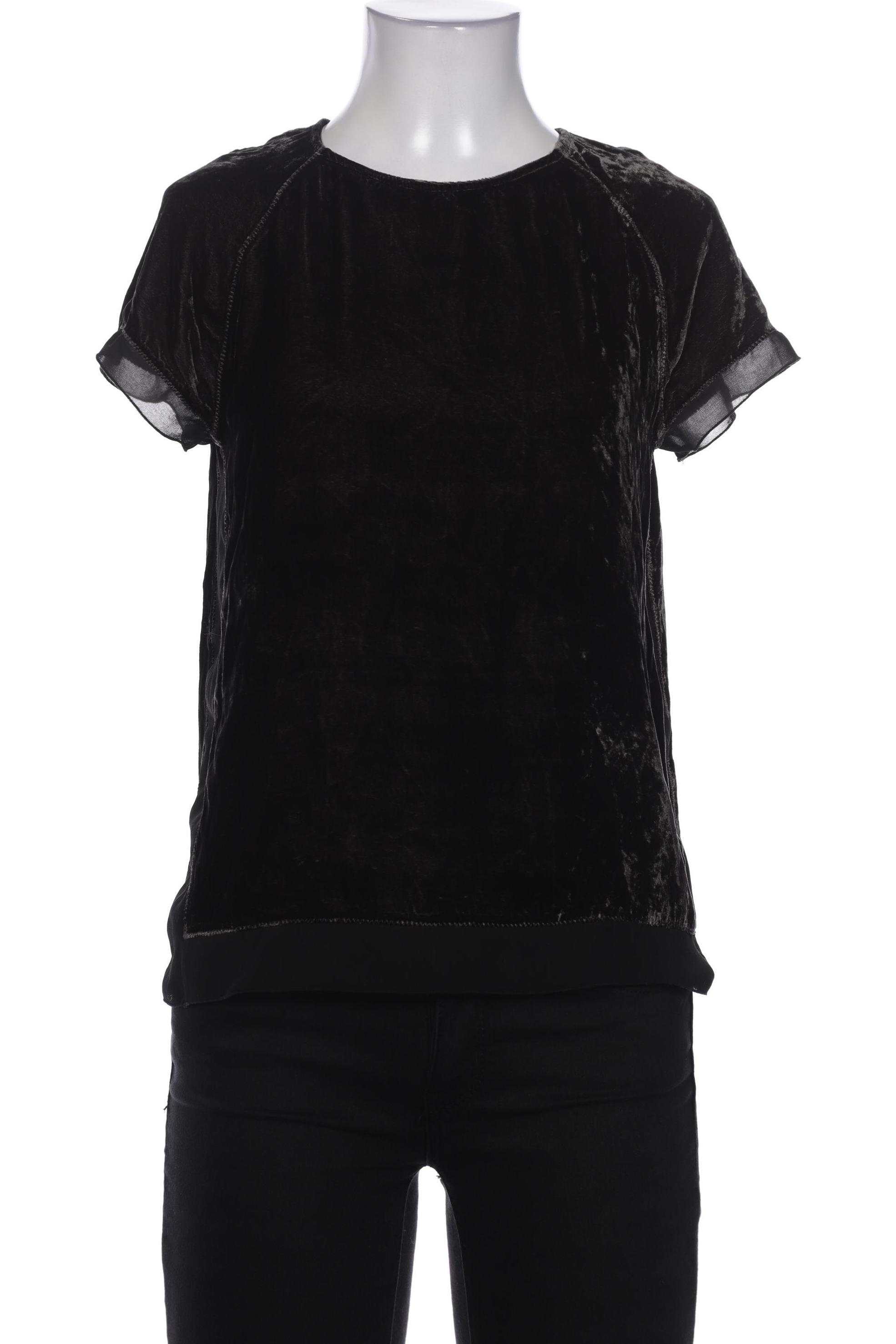 

0039 Italy Damen Bluse, schwarz, Gr. 34