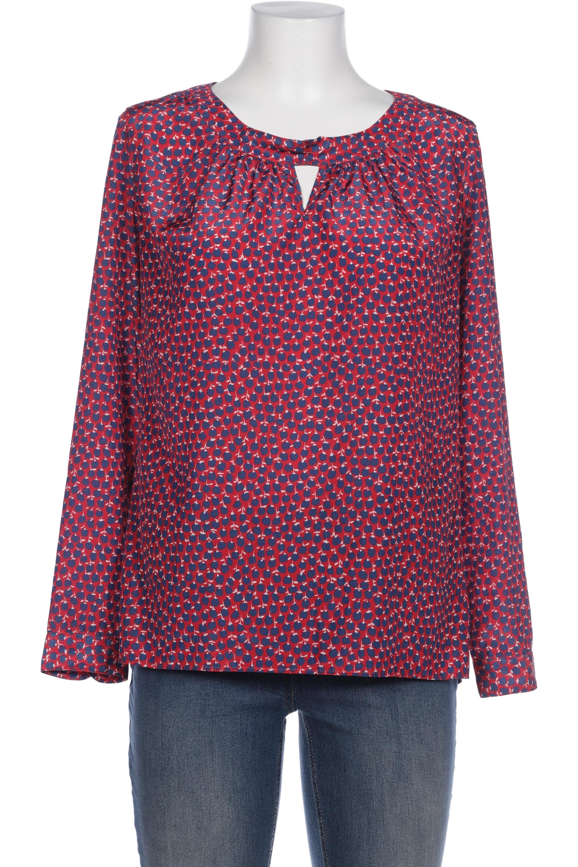 

0039 Italy Damen Bluse, rot, Gr. 38