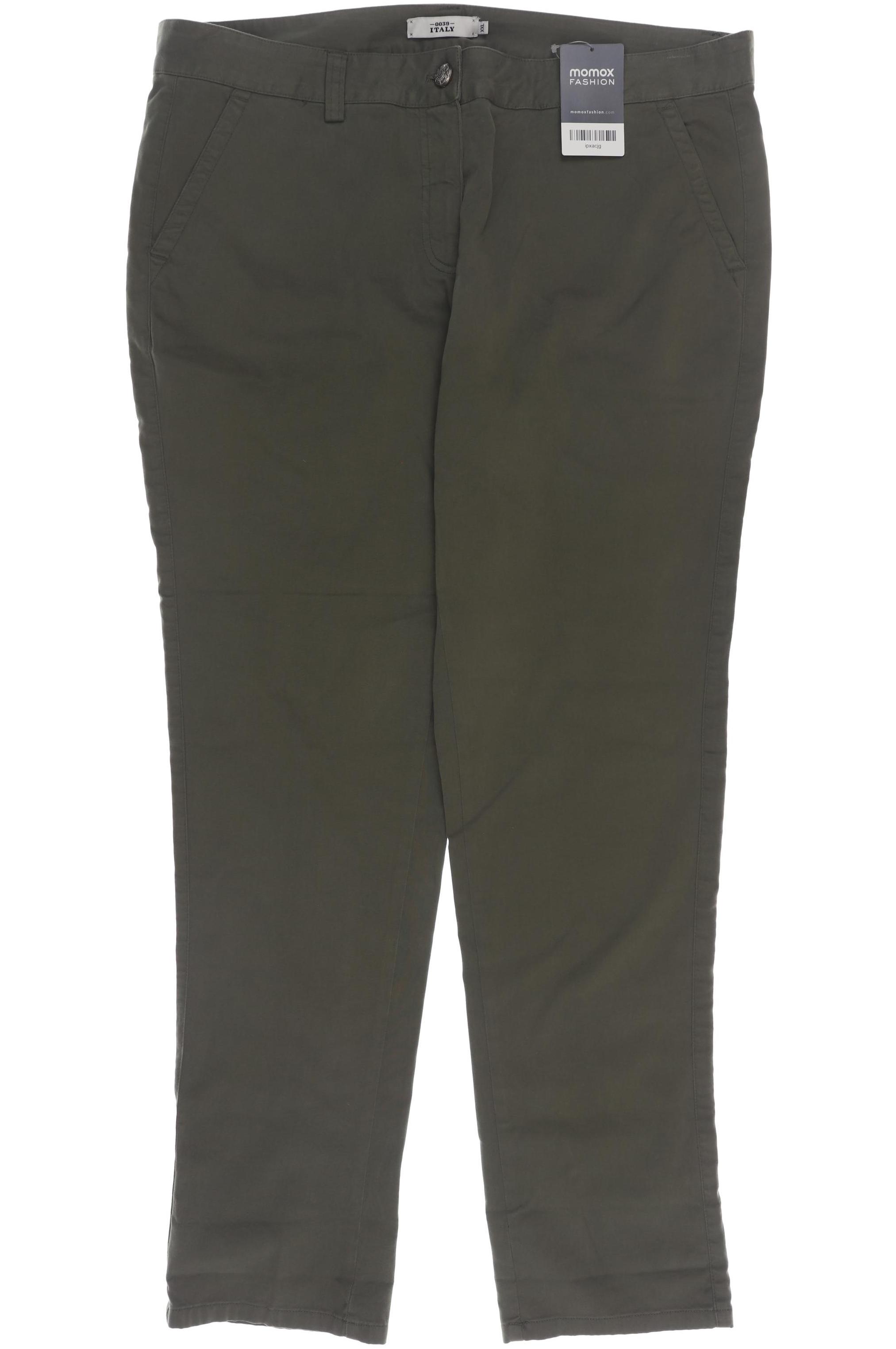 

0039 Italy Damen Stoffhose, grün