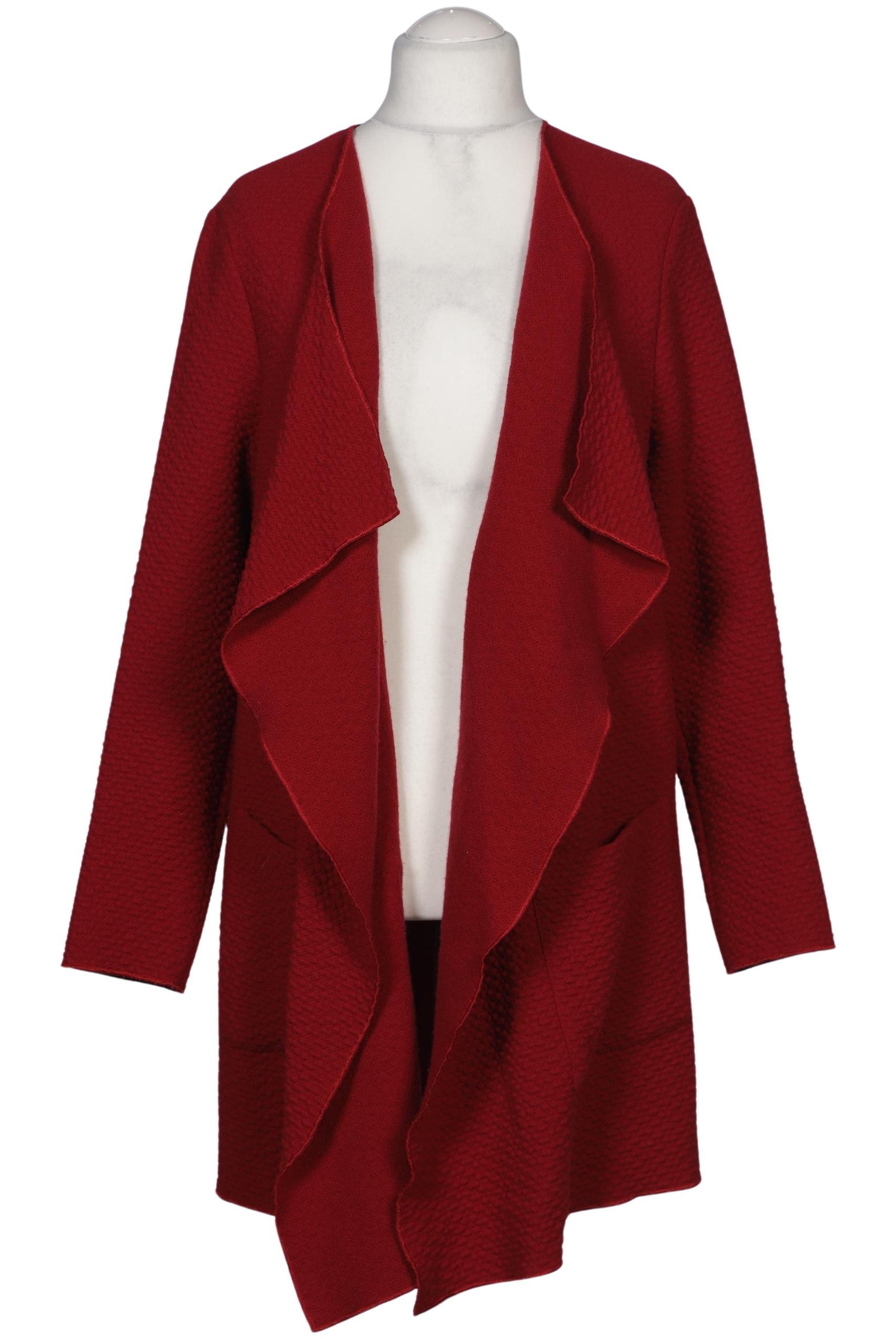 

0039 Italy Damen Strickjacke, rot, Gr. 38