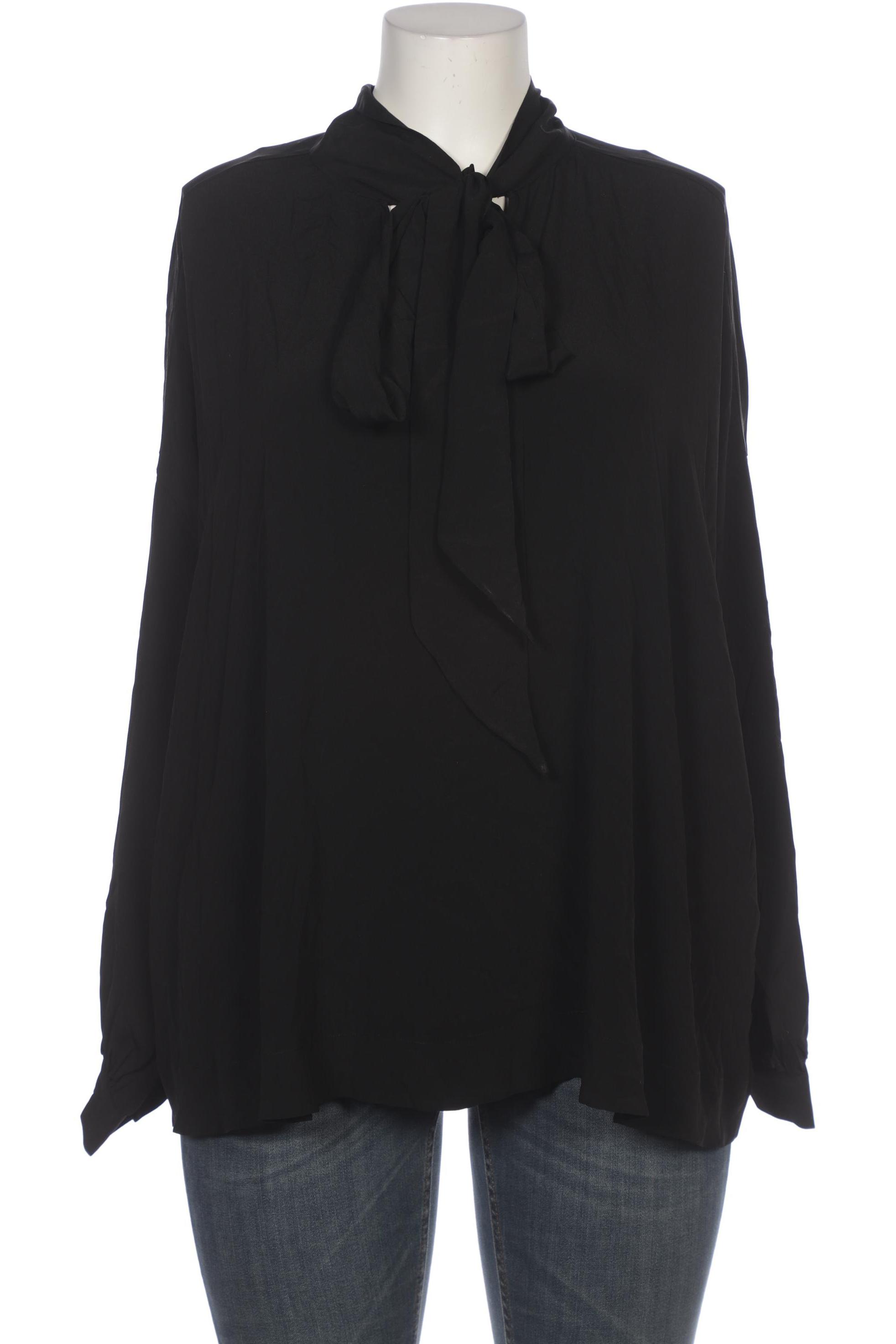

0039 Italy Damen Bluse, schwarz