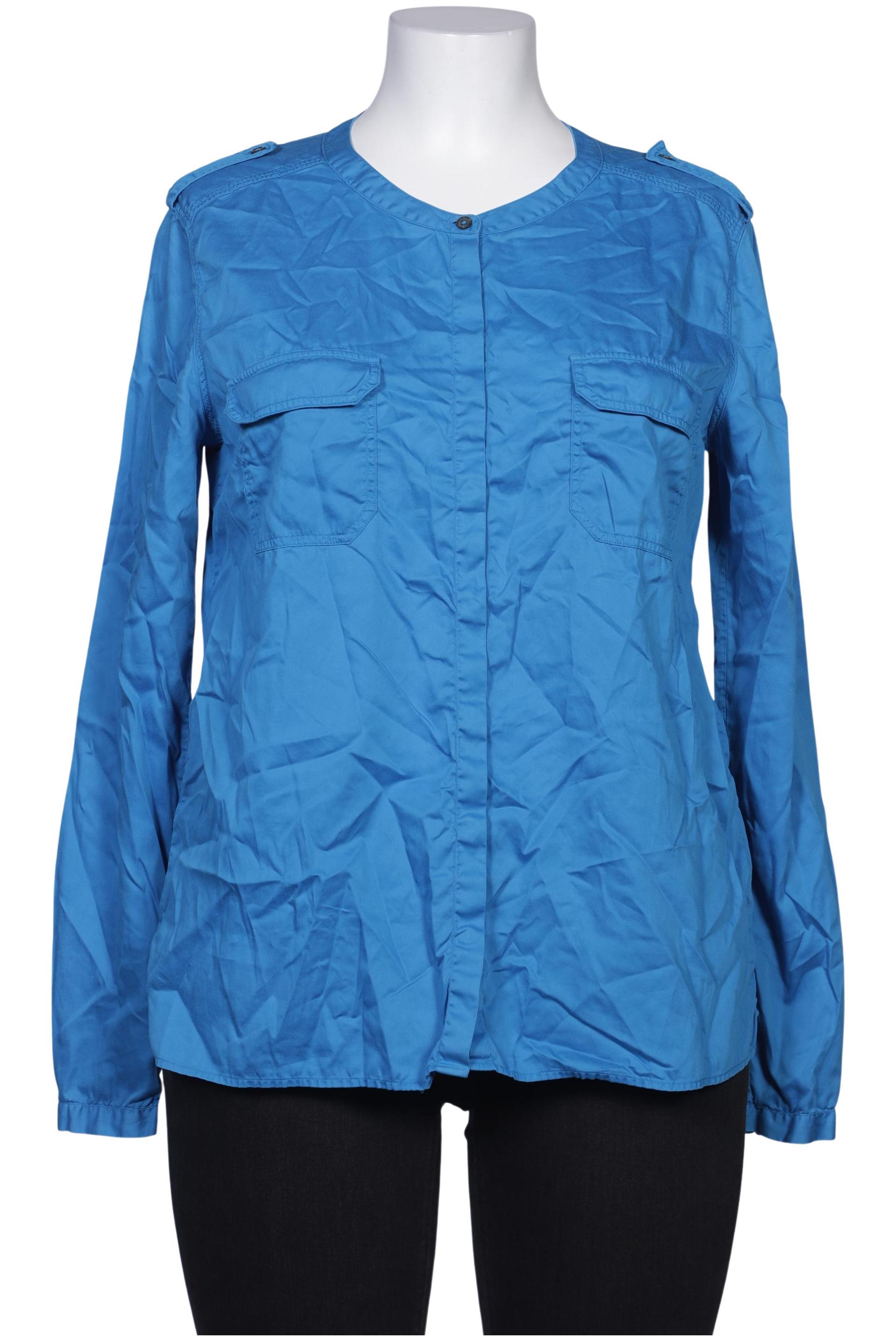 

0039 Italy Damen Bluse, blau, Gr. 44