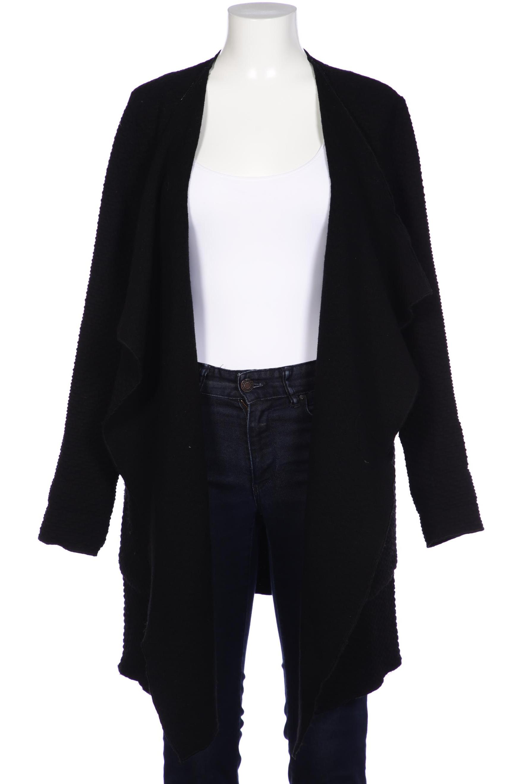 

0039 Italy Damen Strickjacke, schwarz