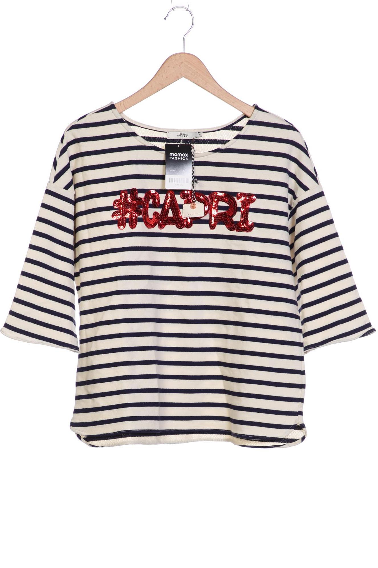 

0039 Italy Damen Sweatshirt, cremeweiß