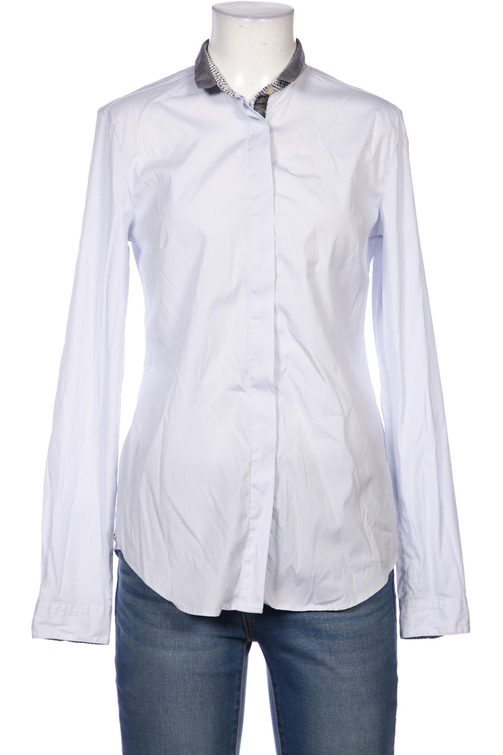 

0039 Italy Damen Bluse, hellblau, Gr. 34