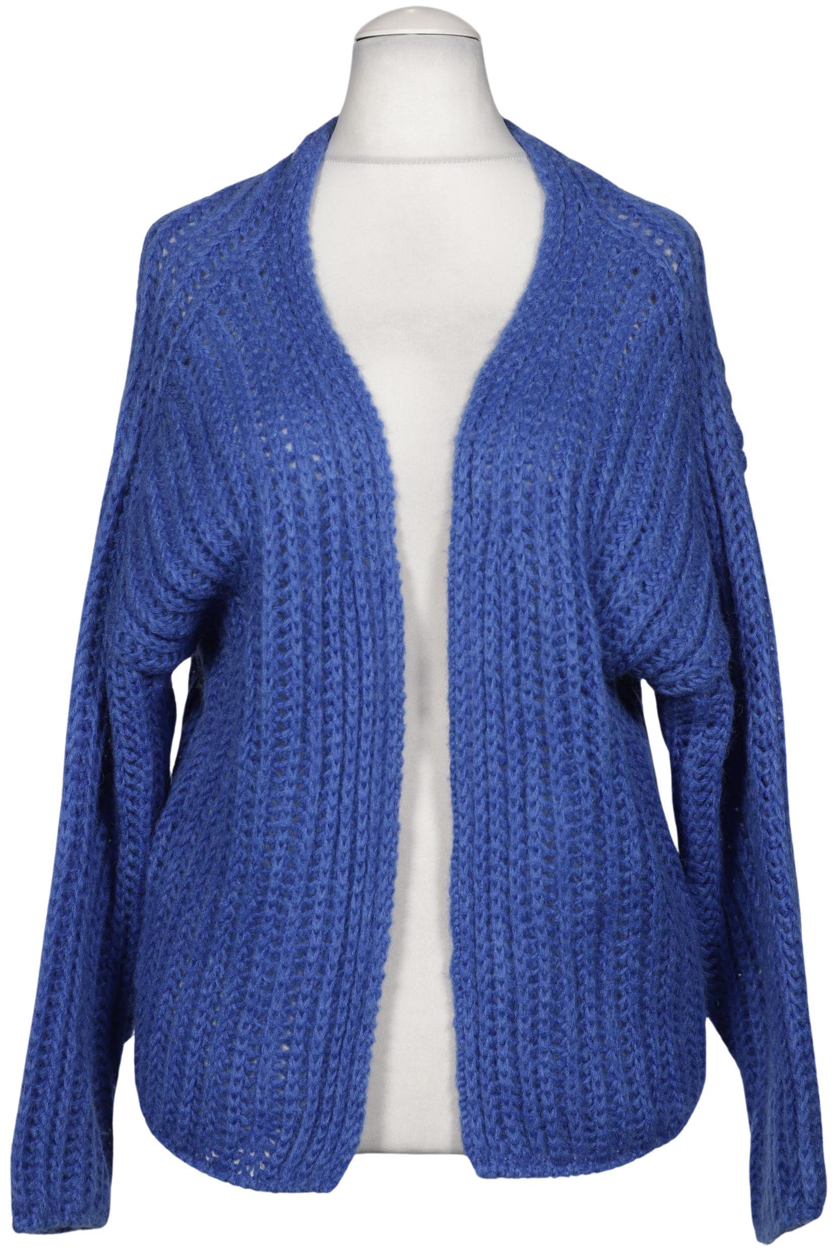 

0039 Italy Damen Strickjacke, blau, Gr. 36