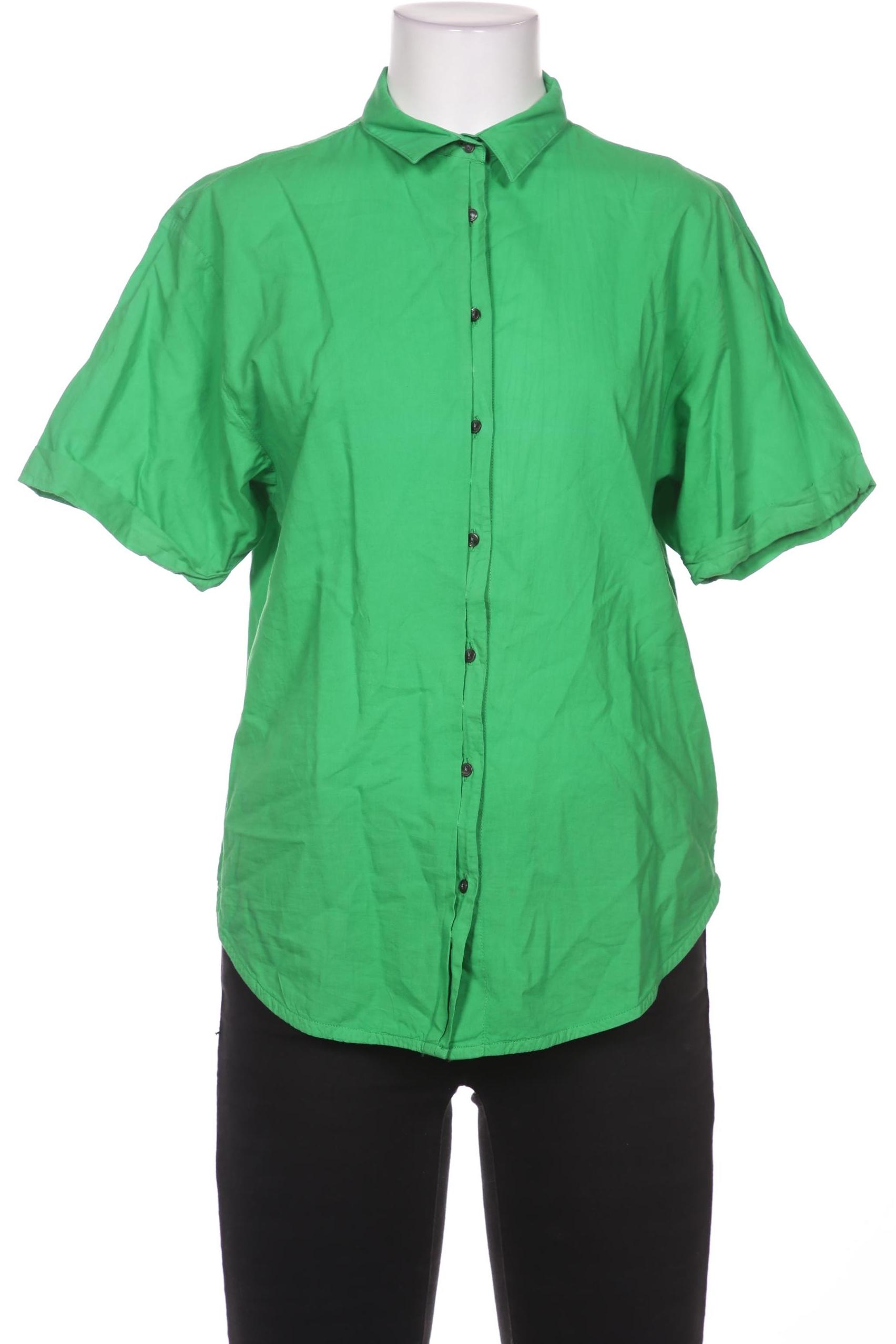 

0039 Italy Damen Bluse, grün, Gr. 34
