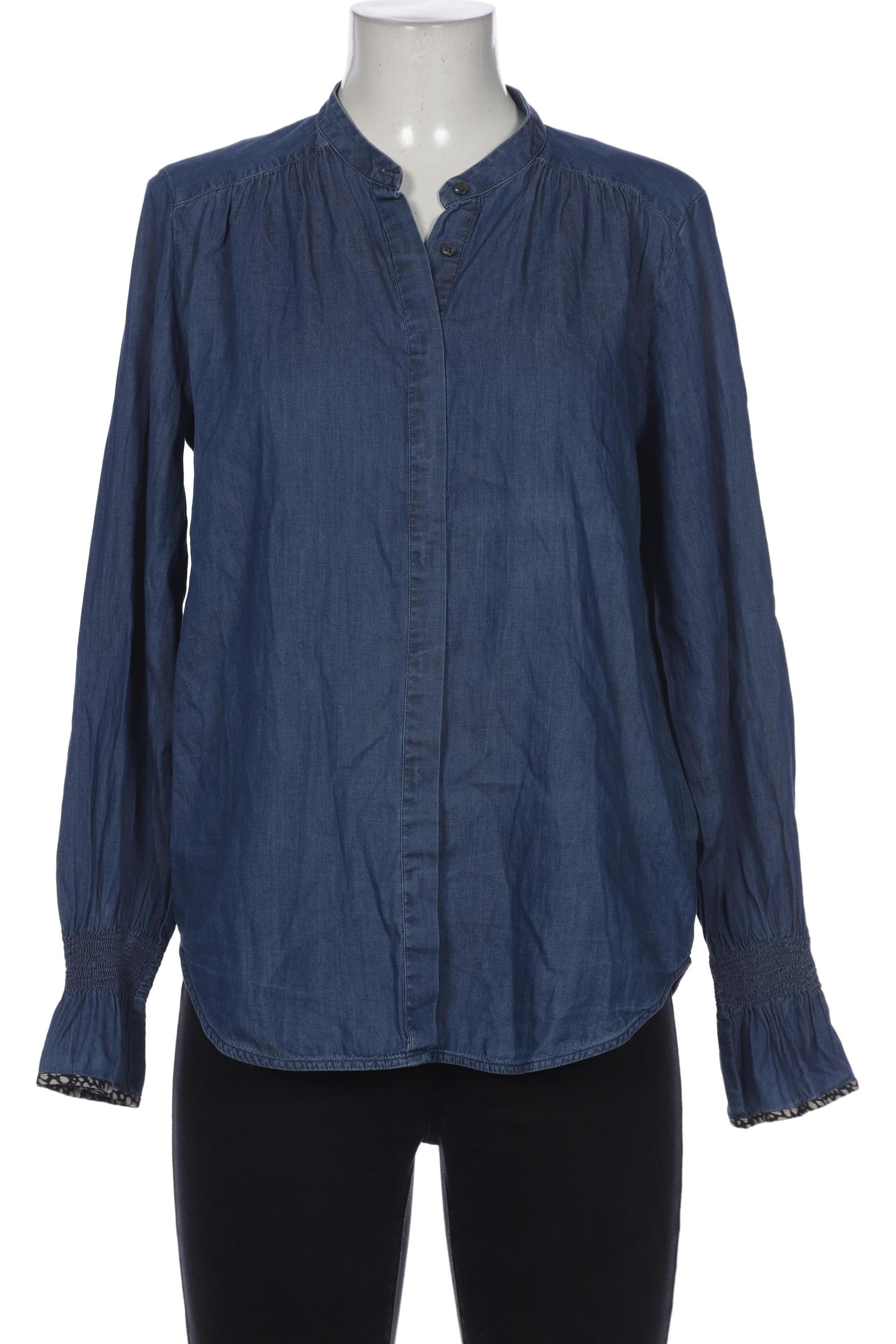 

0039 Italy Damen Bluse, blau, Gr. 42