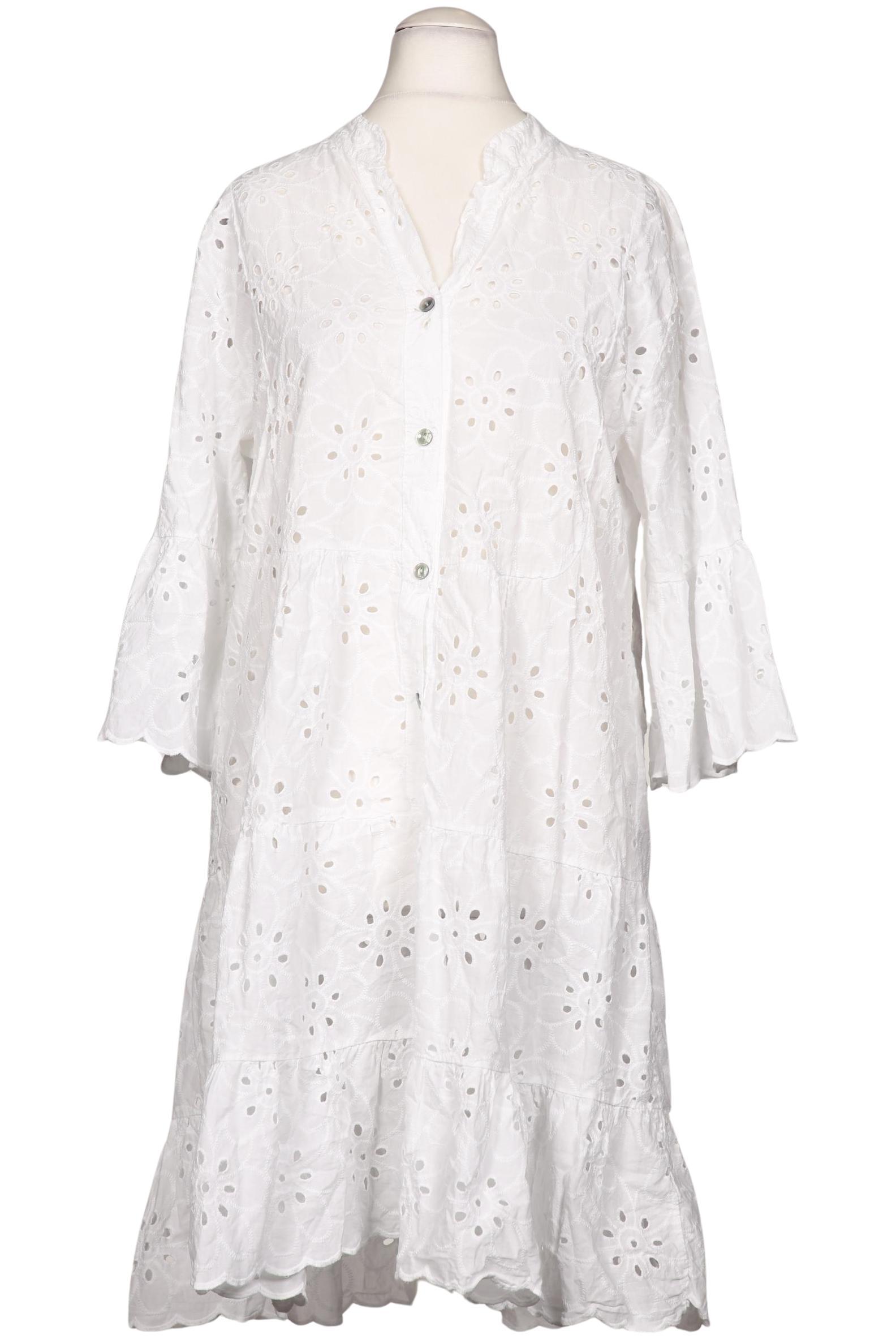 

0039 Italy Damen Kleid, weiß, Gr. uni