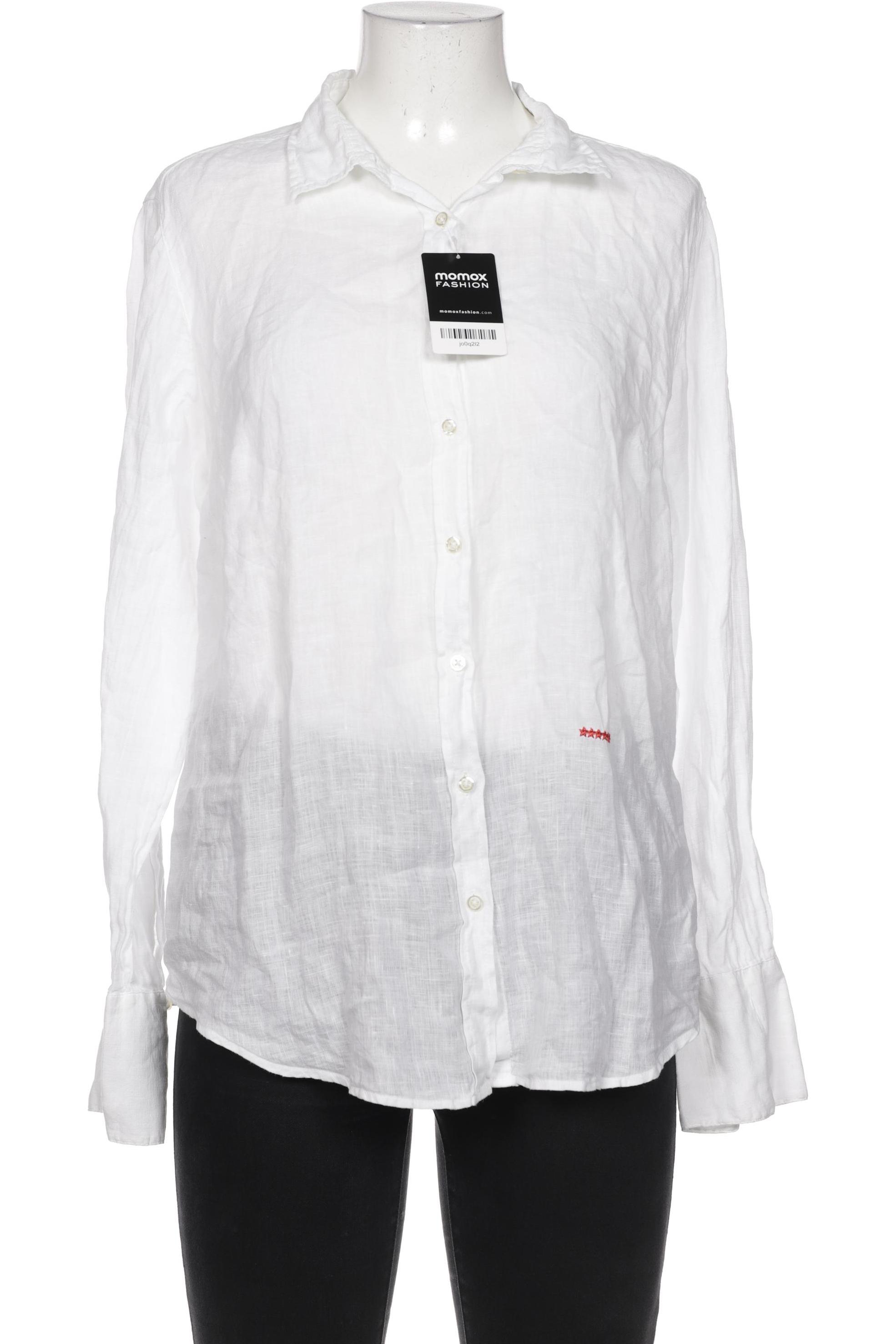 

0039 Italy Damen Bluse, weiß, Gr. 42