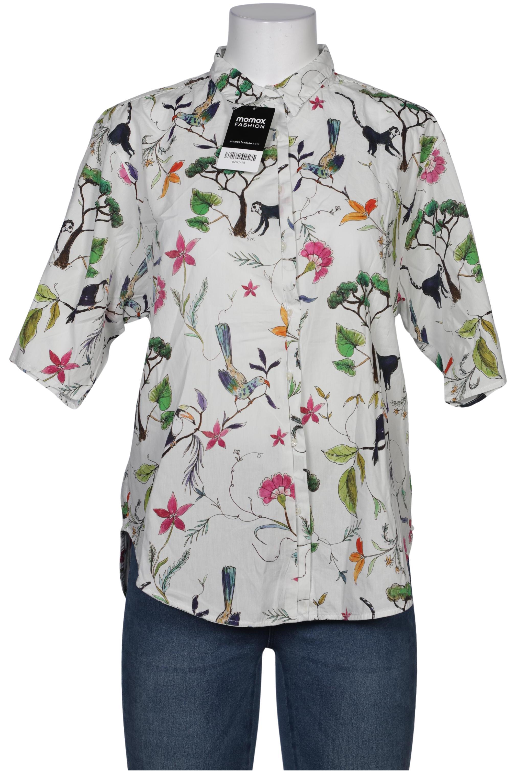 

0039 Italy Damen Bluse, weiß, Gr. 38