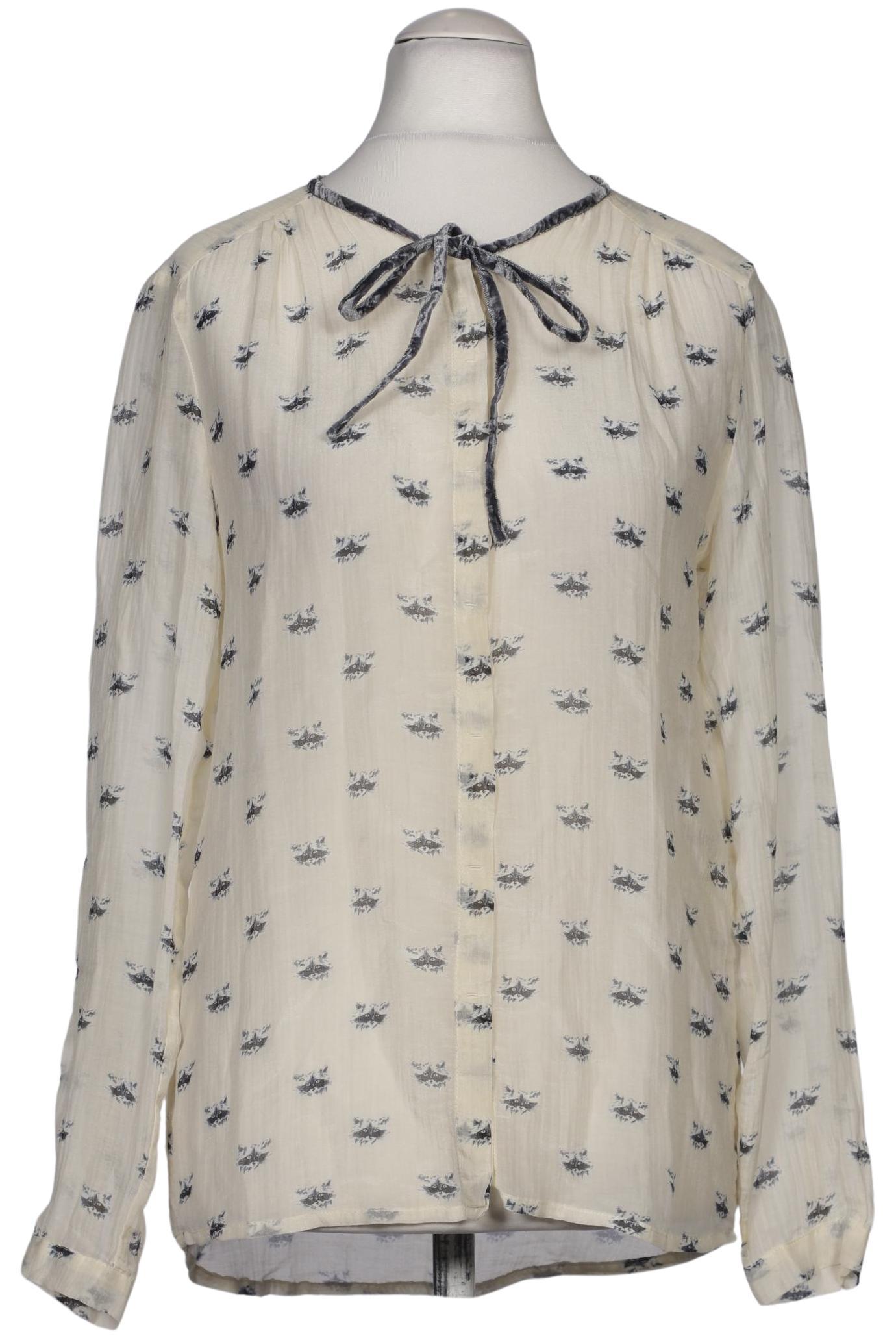 

0039 Italy Damen Bluse, cremeweiß, Gr. 36