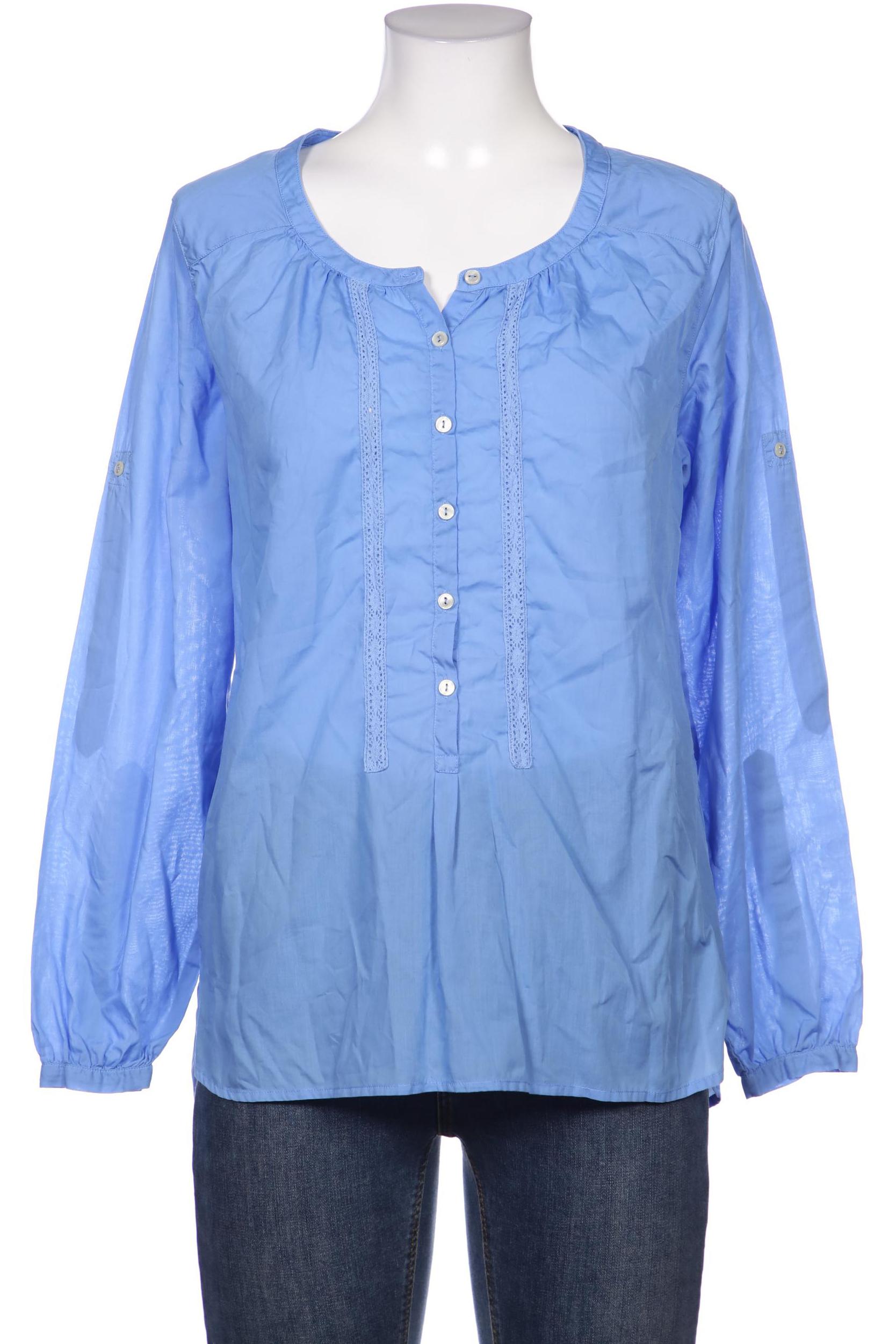 

0039 Italy Damen Bluse, blau, Gr. 36