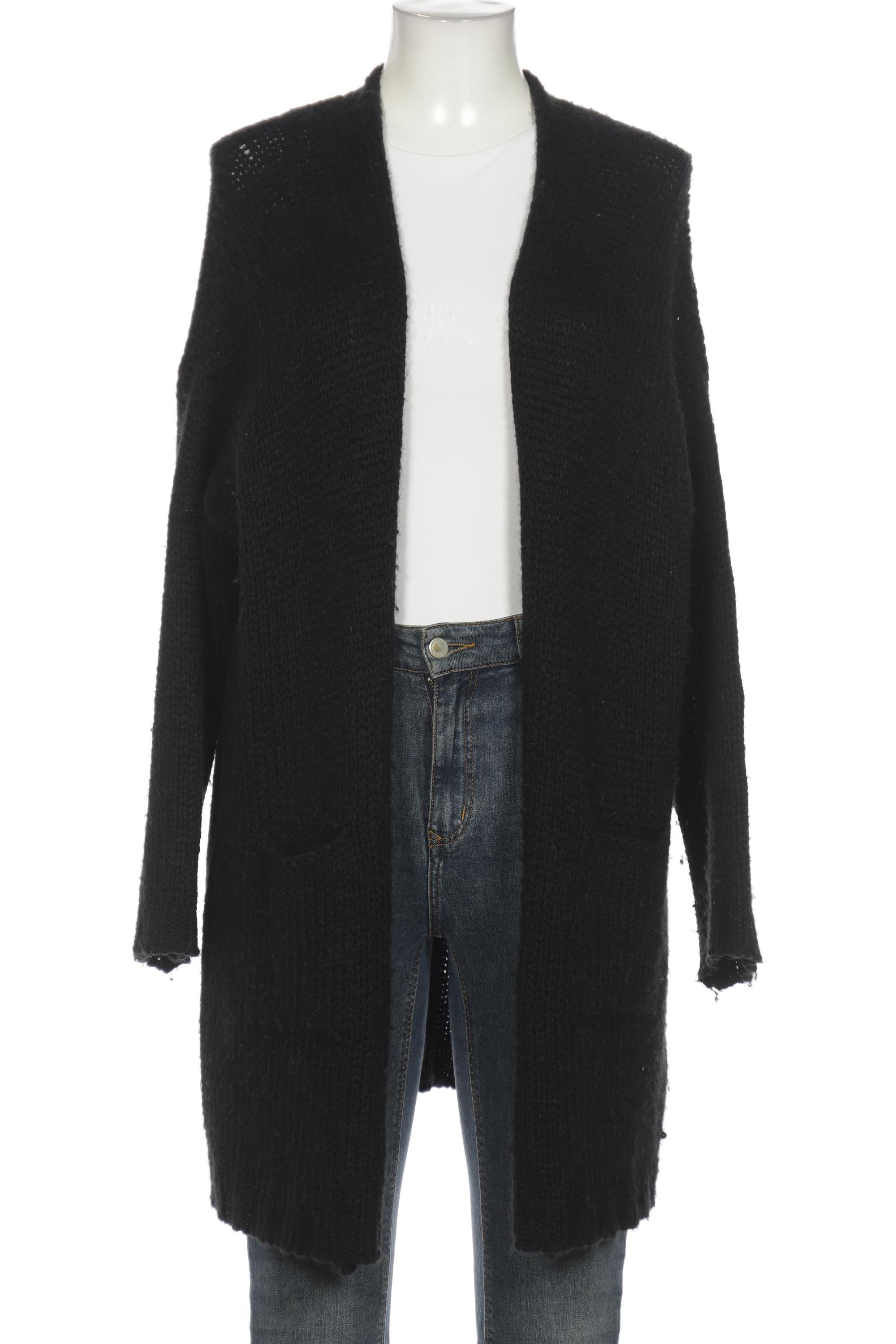 

0039 Italy Damen Strickjacke, schwarz