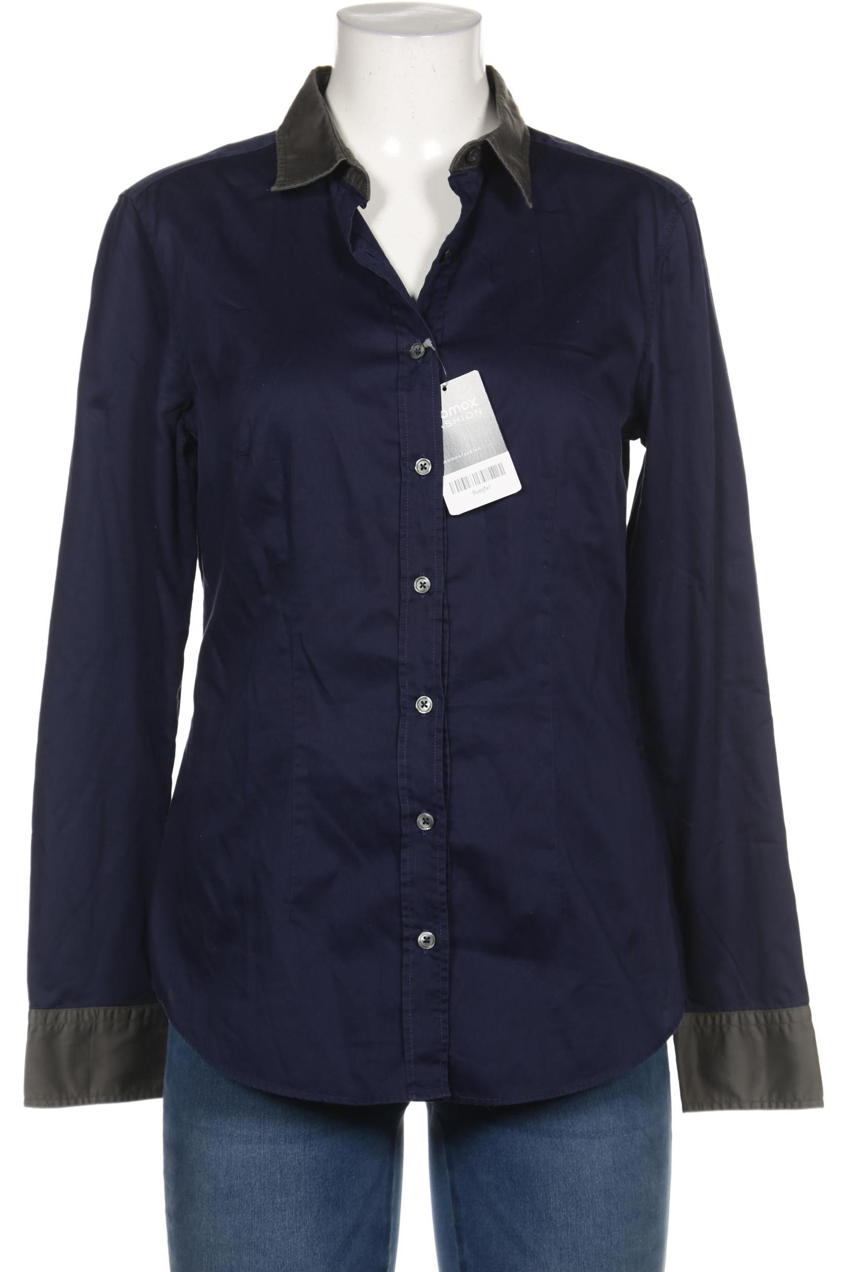 

0039 Italy Damen Bluse, marineblau, Gr. 42