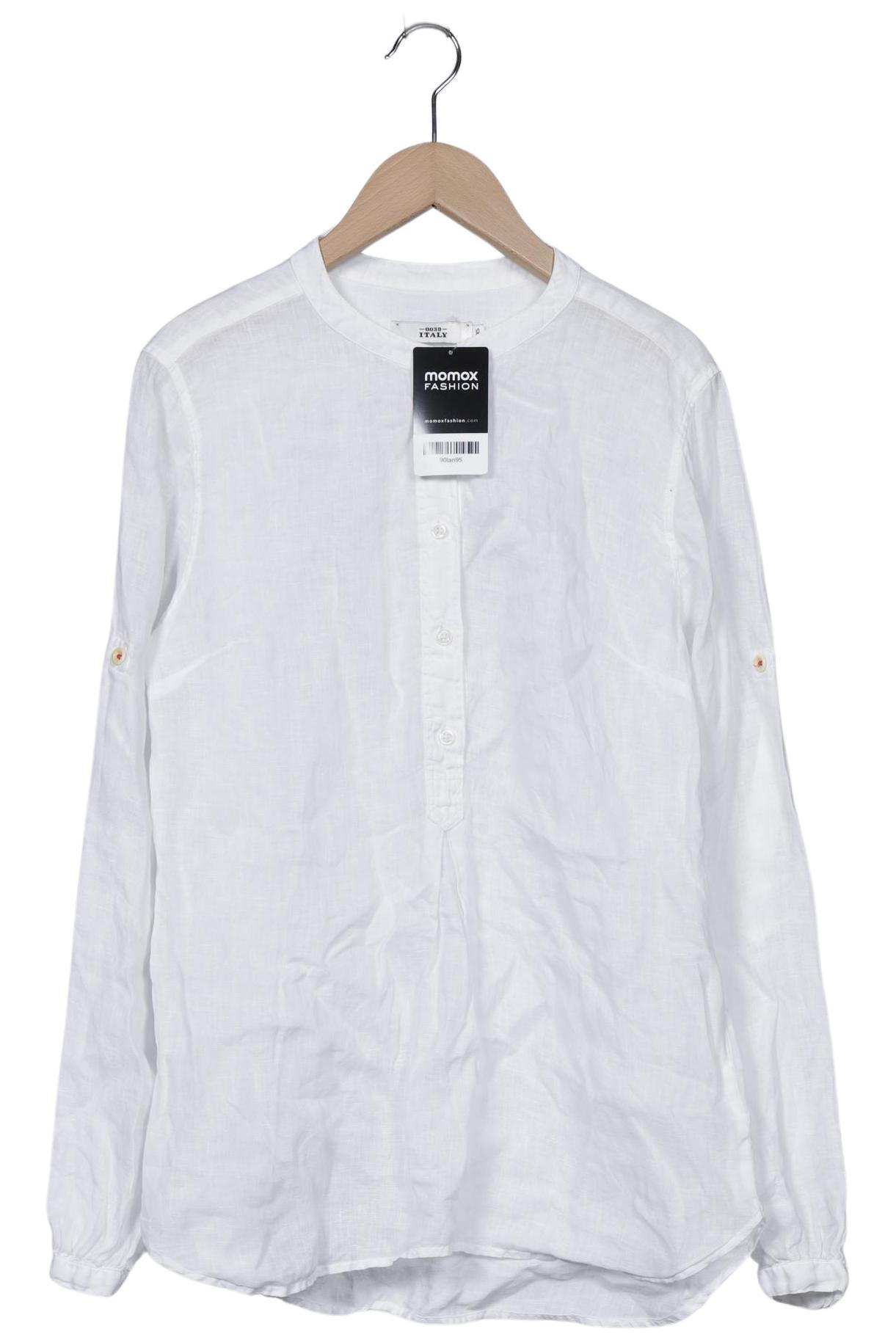 

0039 Italy Damen Bluse, weiß, Gr. 34
