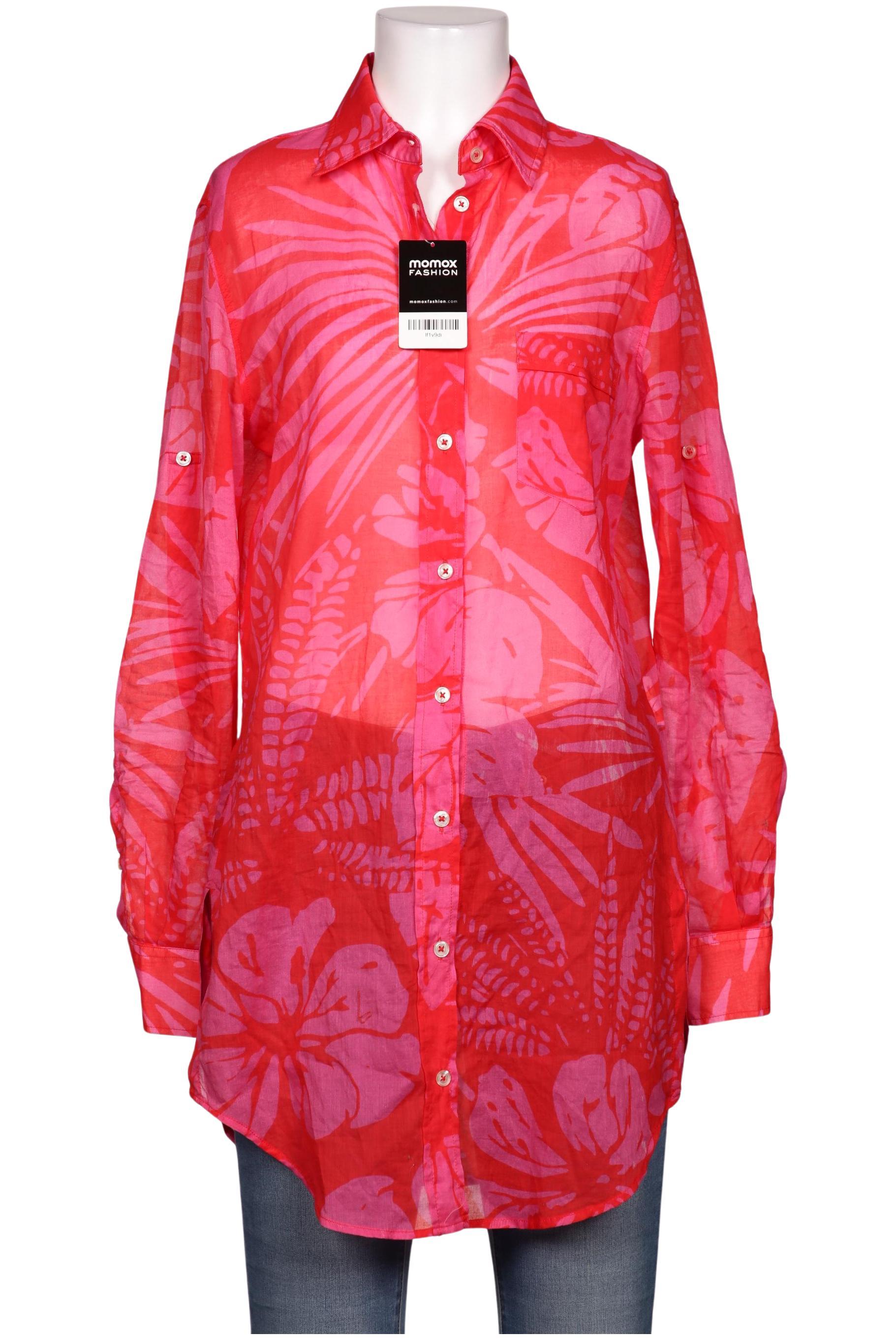 

0039 Italy Damen Bluse, rot, Gr. 38