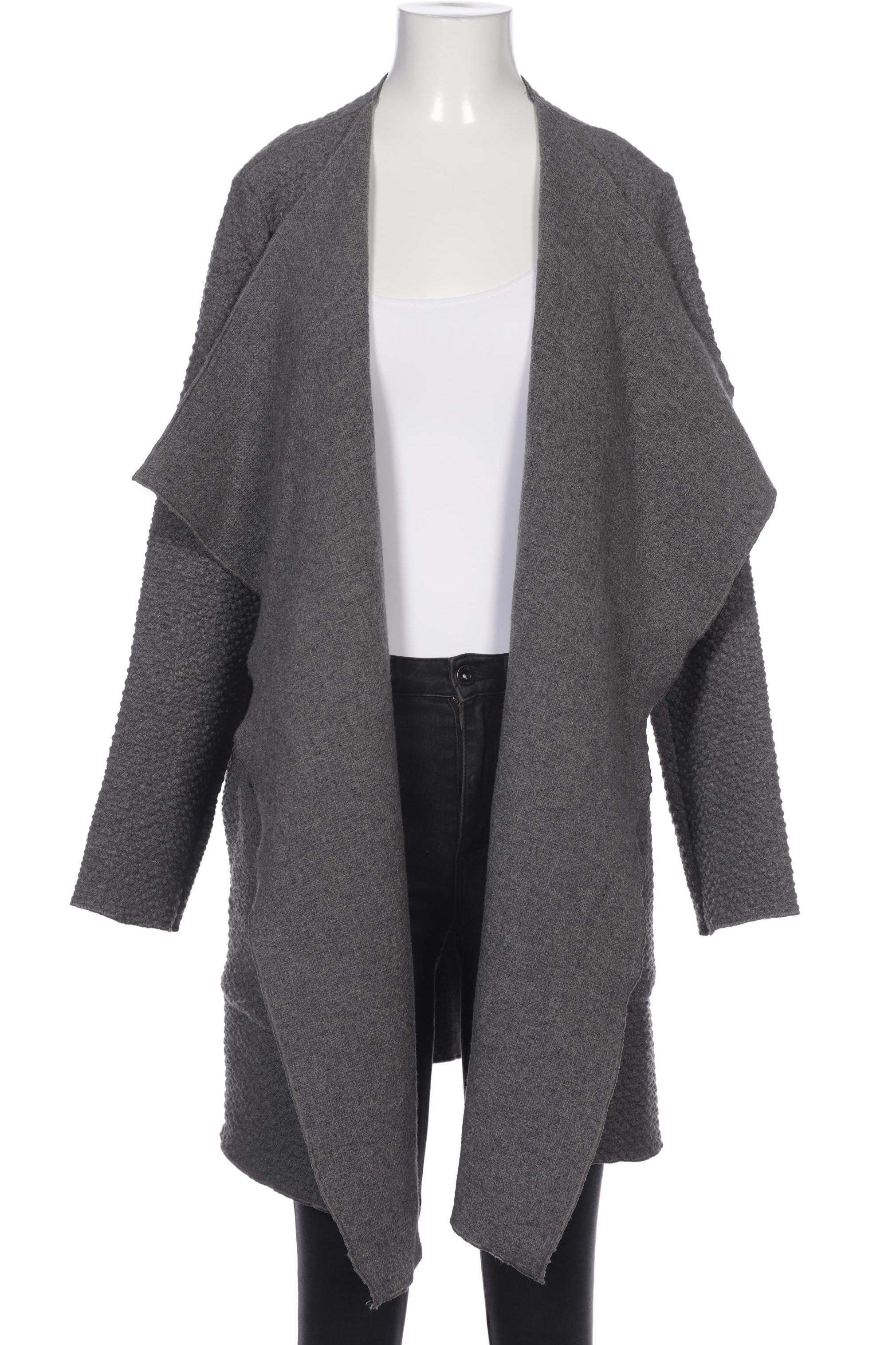 

0039 Italy Damen Strickjacke, grau