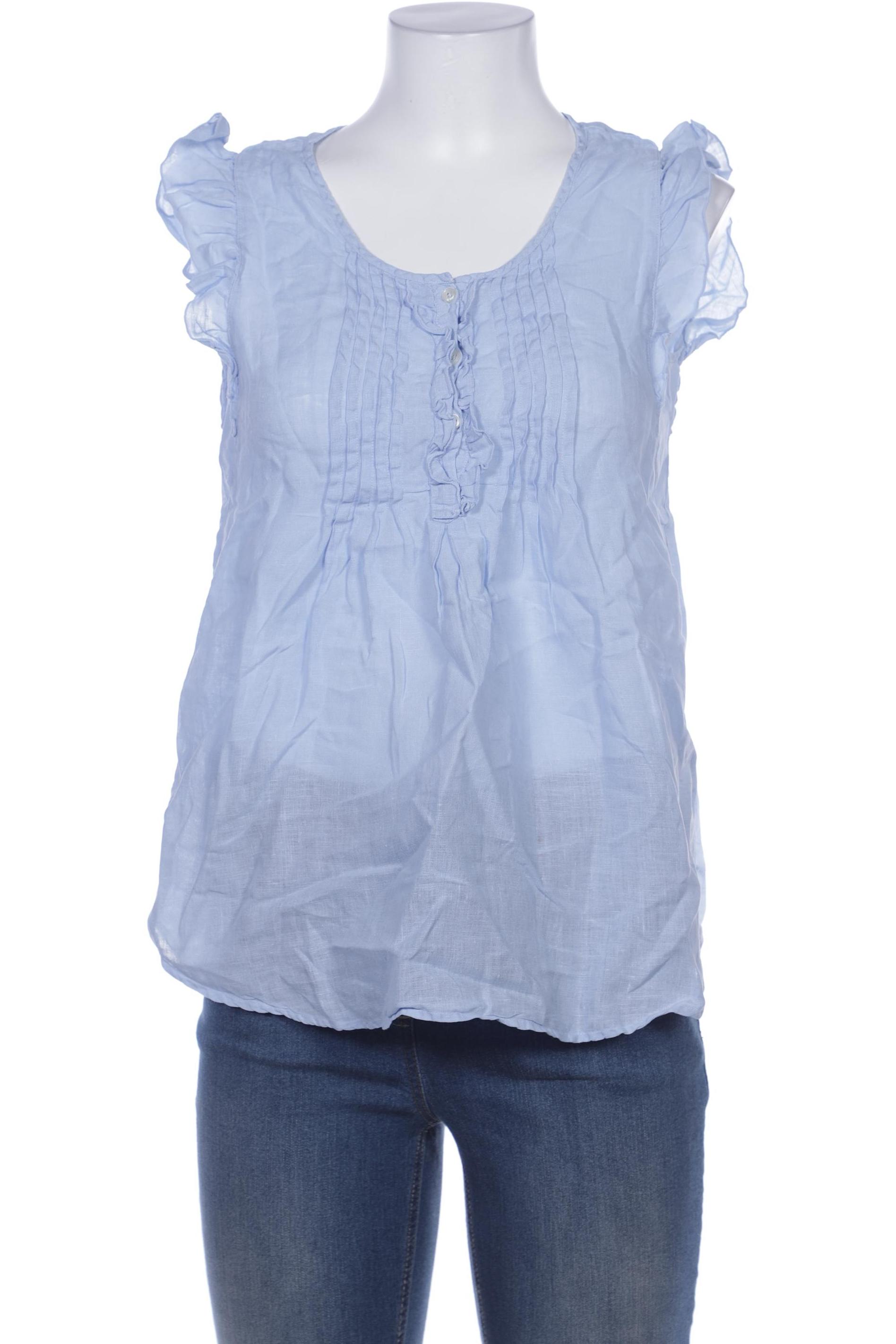 

0039 Italy Damen Bluse, hellblau, Gr. 38
