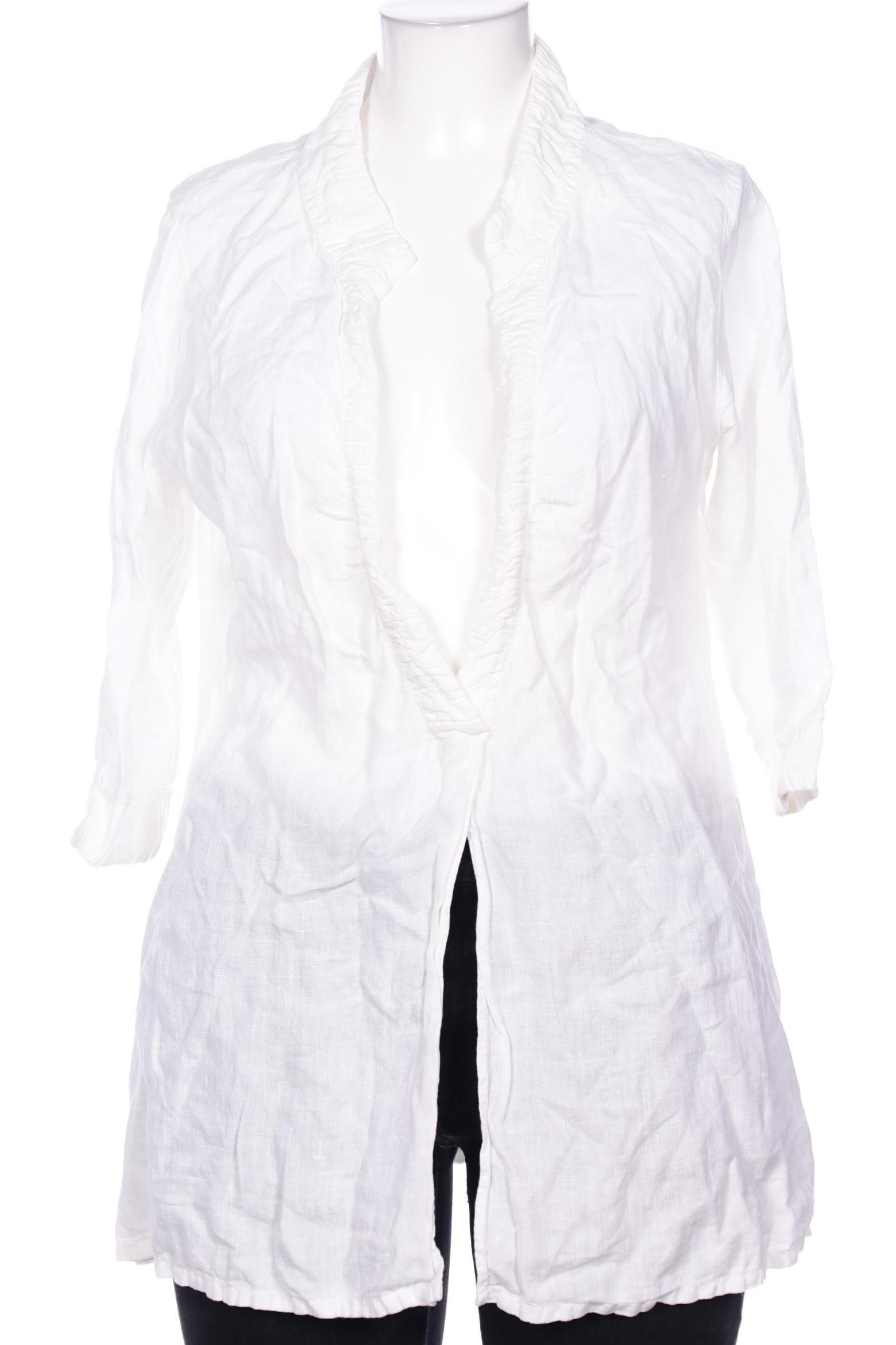 

0039 Italy Damen Bluse, weiß, Gr. 48