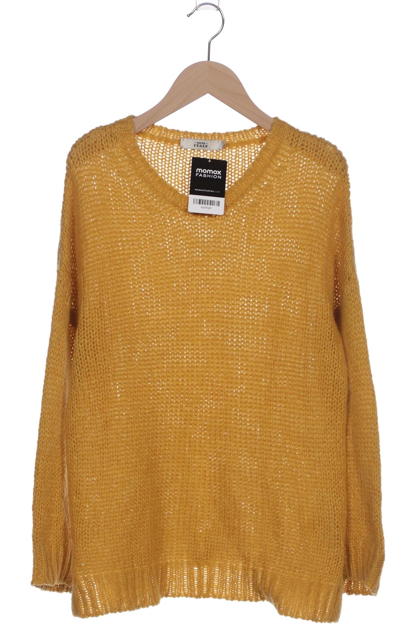Thumbnail - 0039 Italy Damen Pullover, gelb, Gr. 36