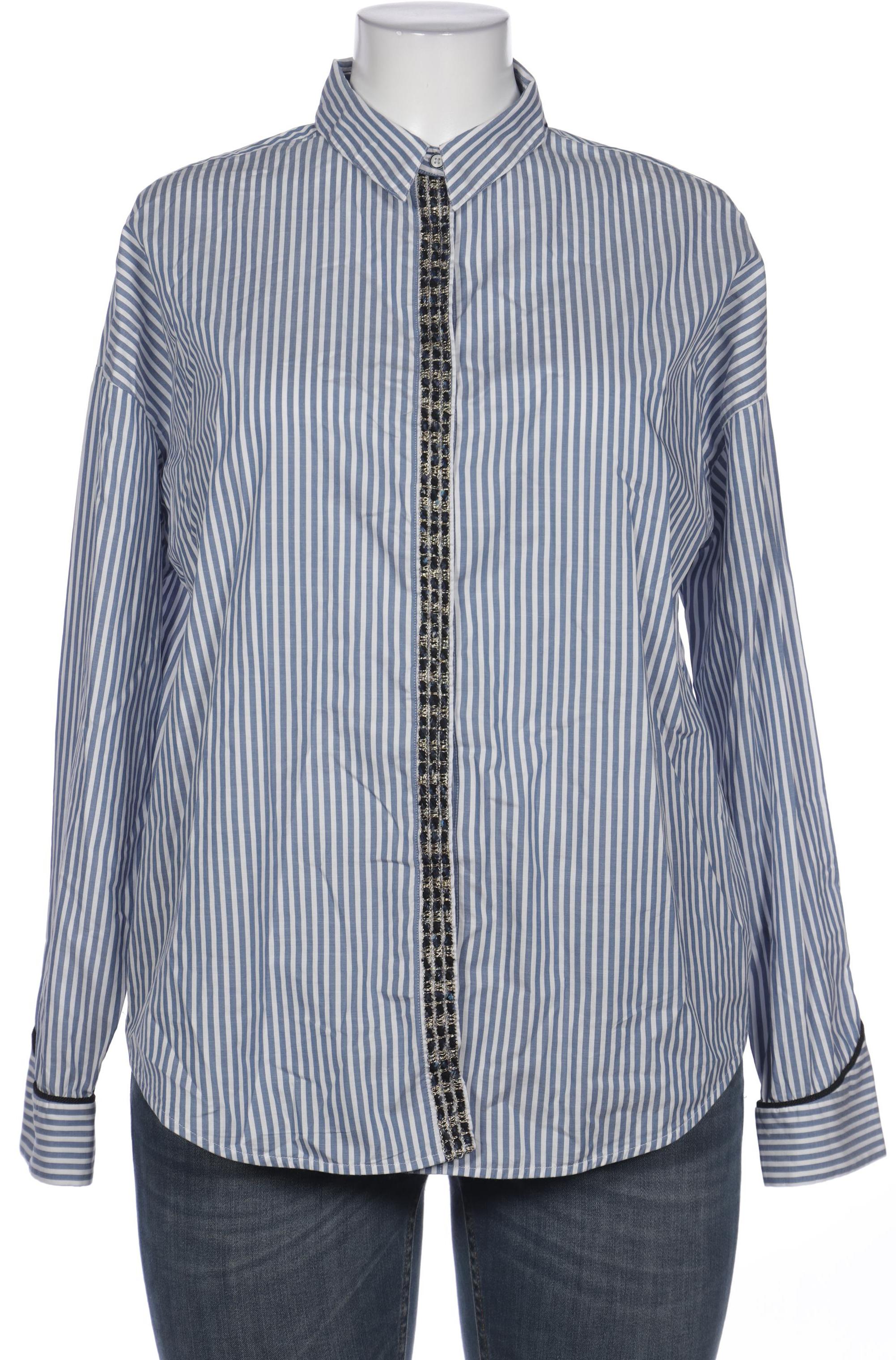 

0039 Italy Damen Bluse, blau, Gr. 44