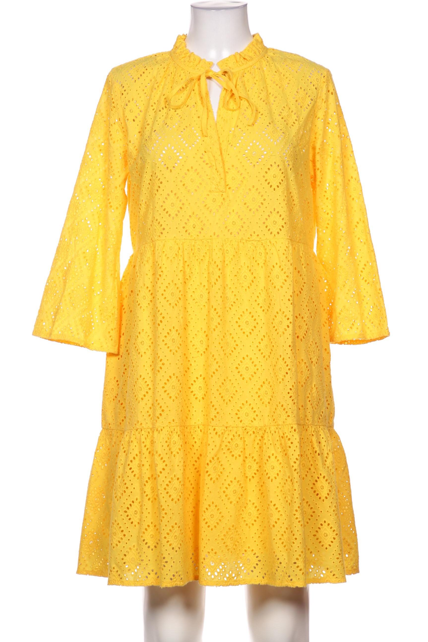 

0039 Italy Damen Kleid, gelb, Gr. 36