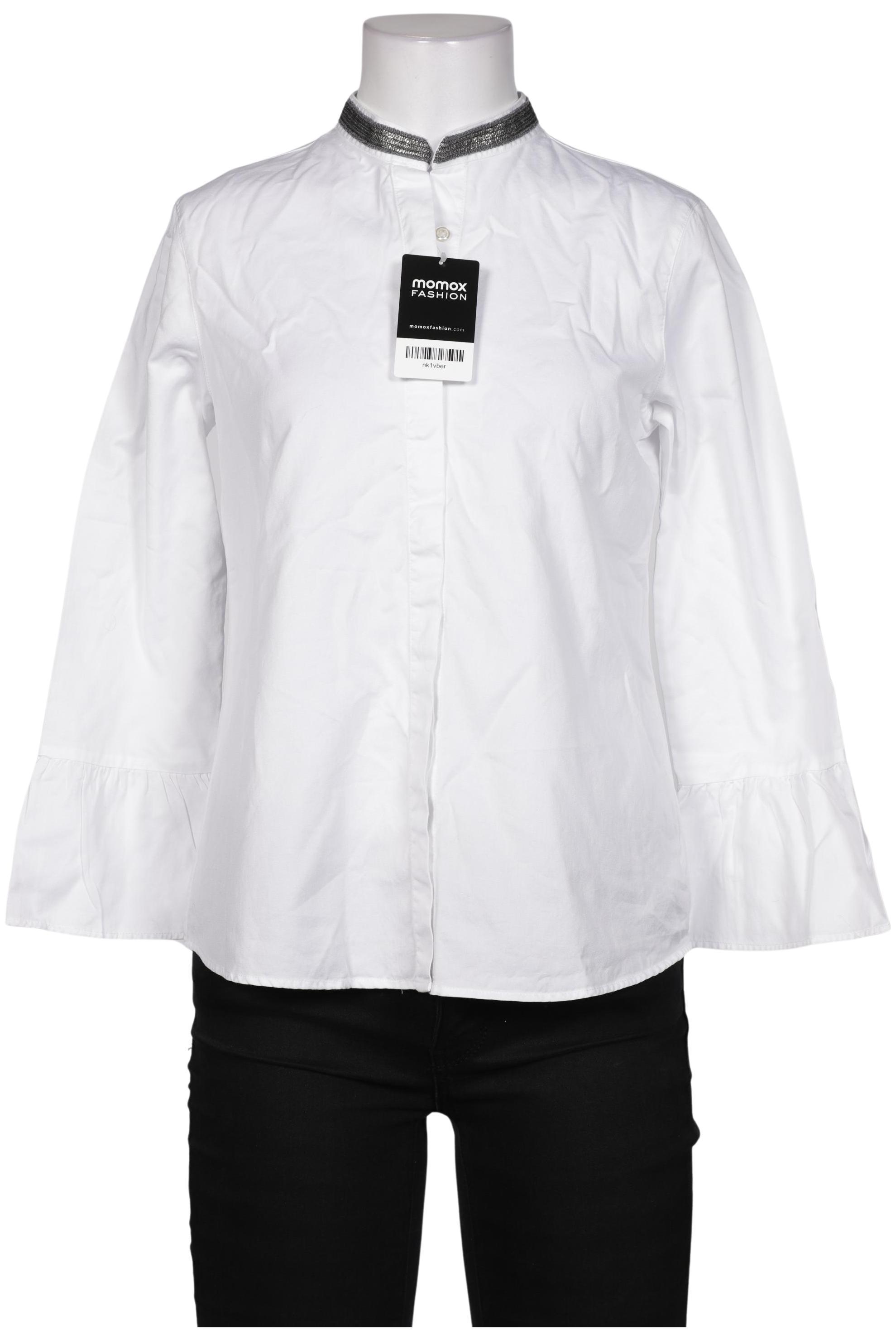 

0039 Italy Damen Bluse, weiß, Gr. 36