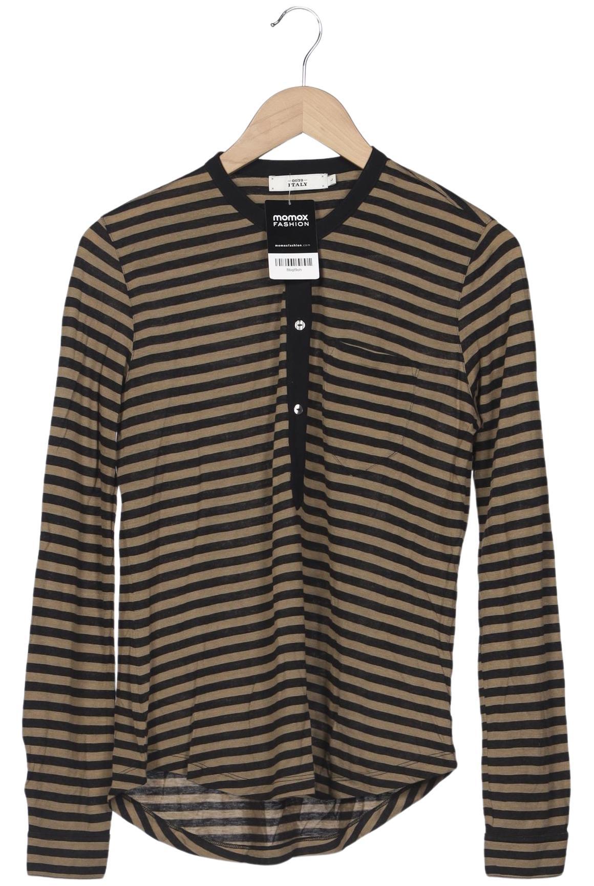 

0039 Italy Damen Langarmshirt, schwarz, Gr. 42