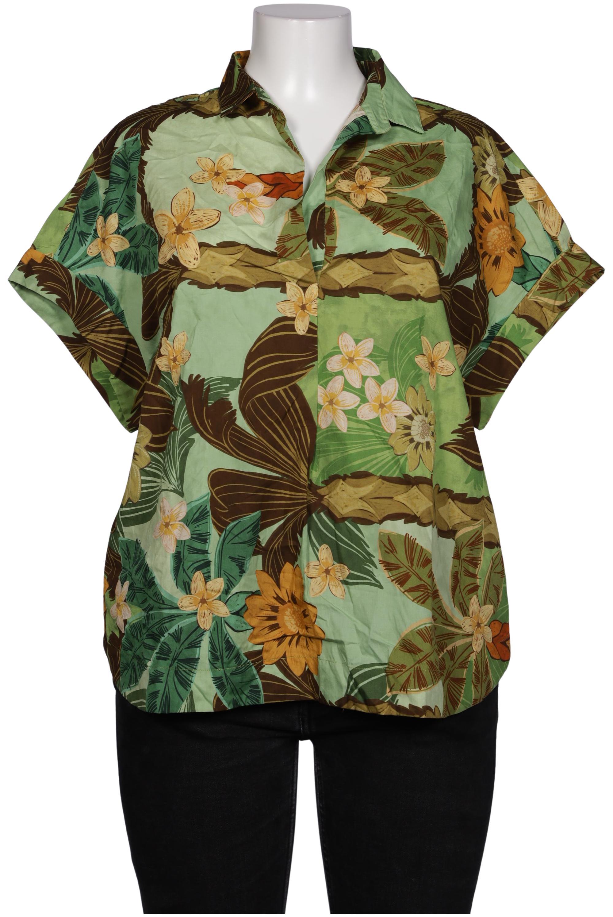

0039 Italy Damen Bluse, grün, Gr. 42