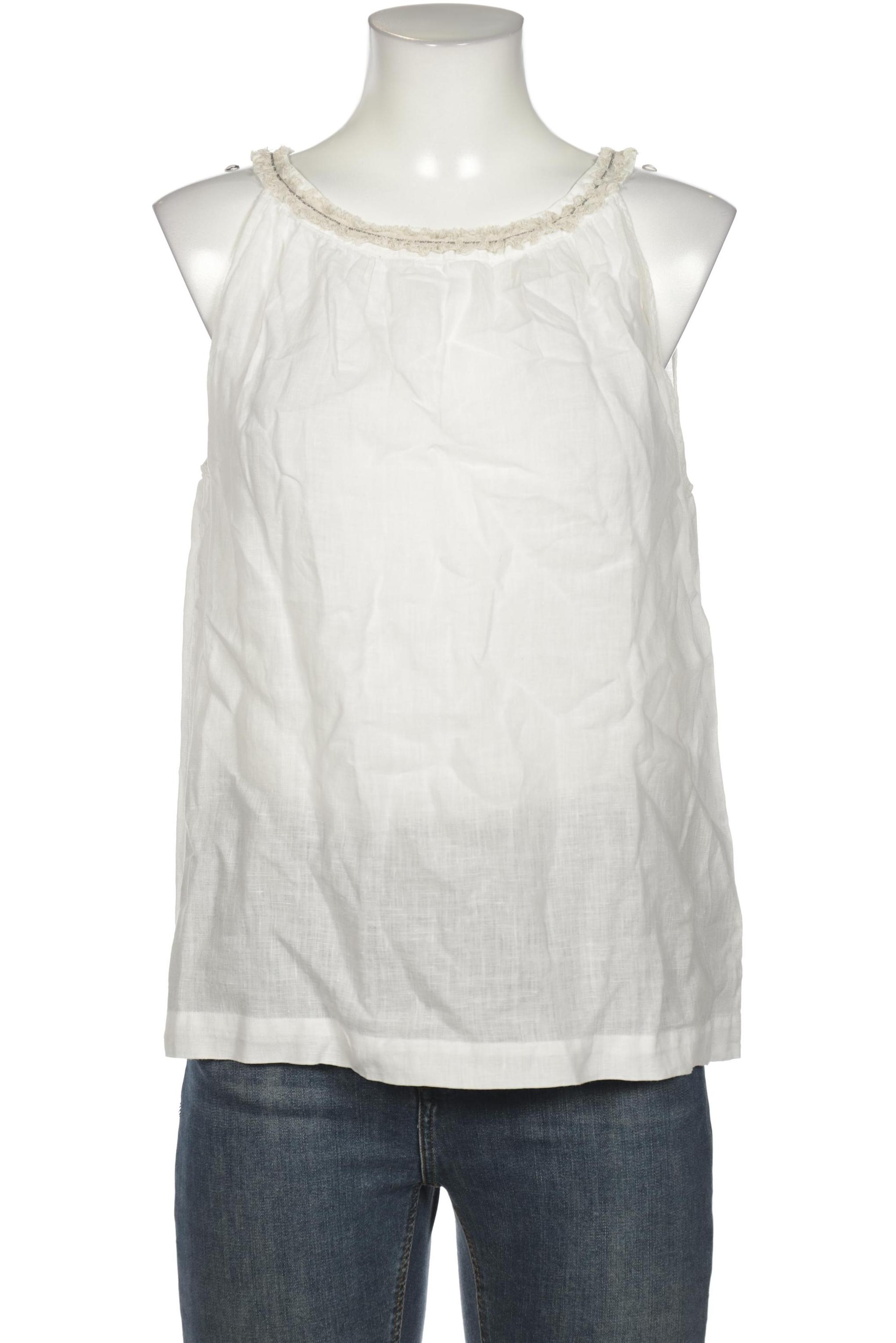 

0039 Italy Damen Bluse, cremeweiß