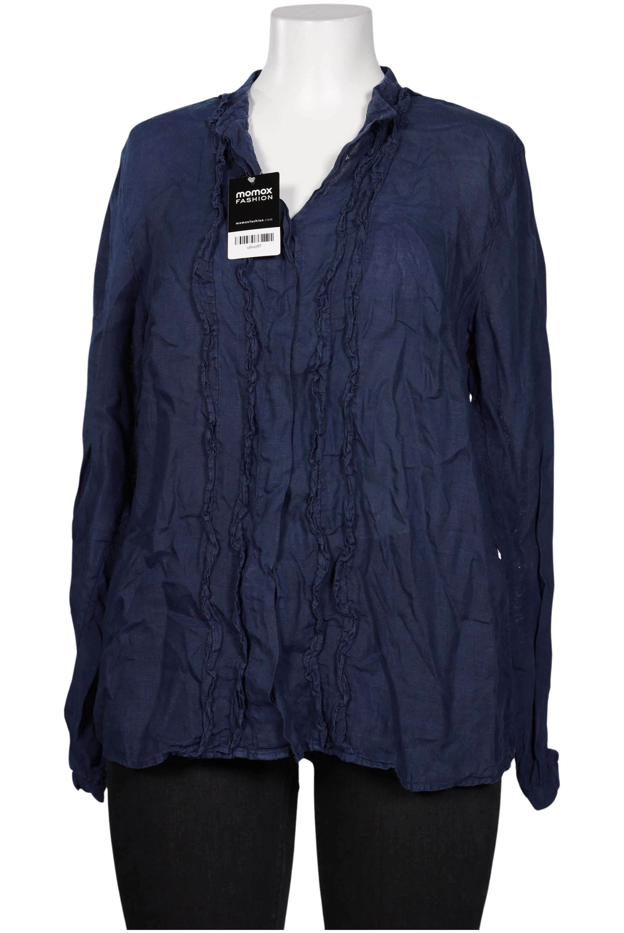 

0039 Italy Damen Bluse, marineblau, Gr. 44