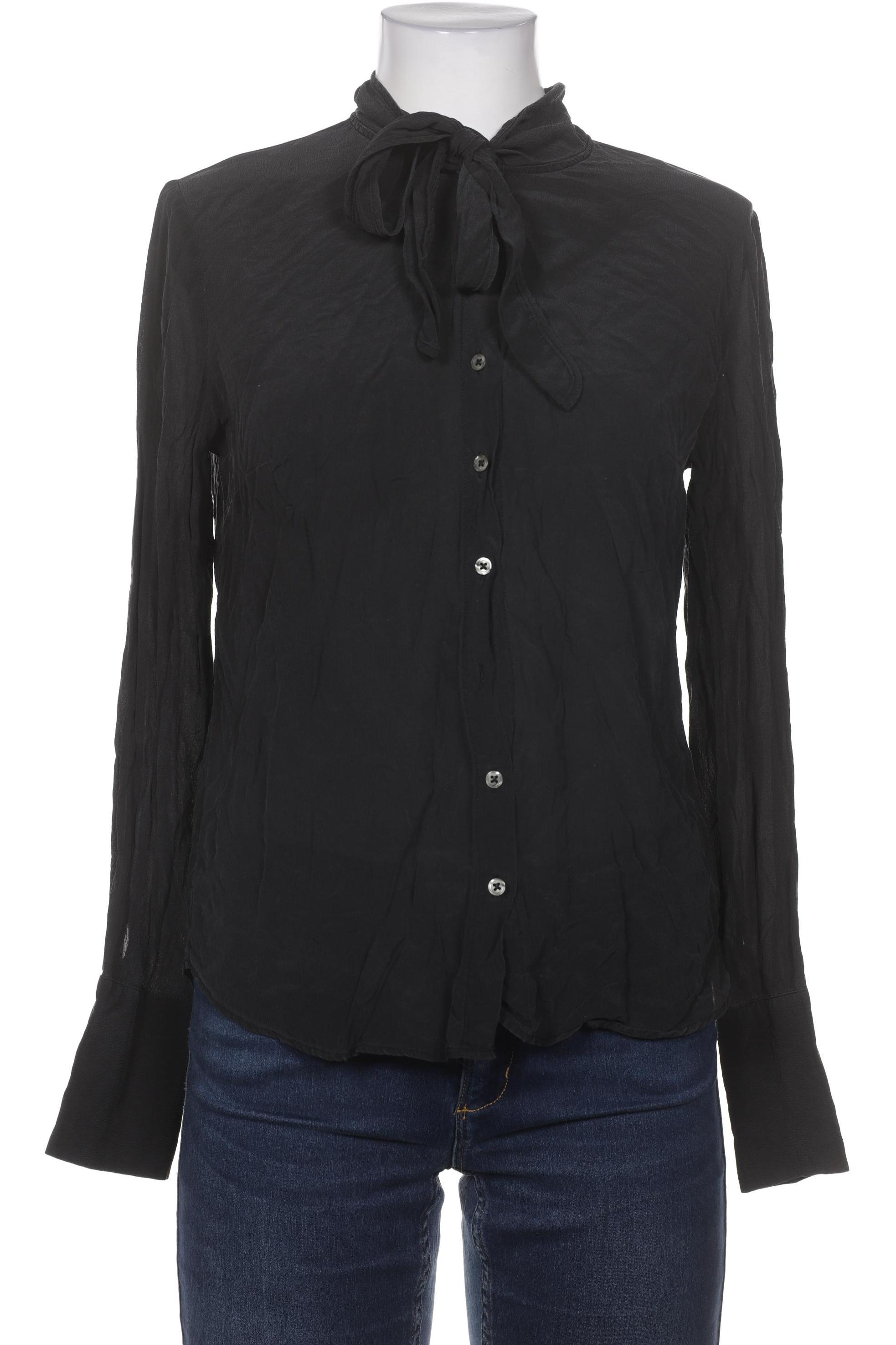 

0039 Italy Damen Bluse, schwarz, Gr. 42