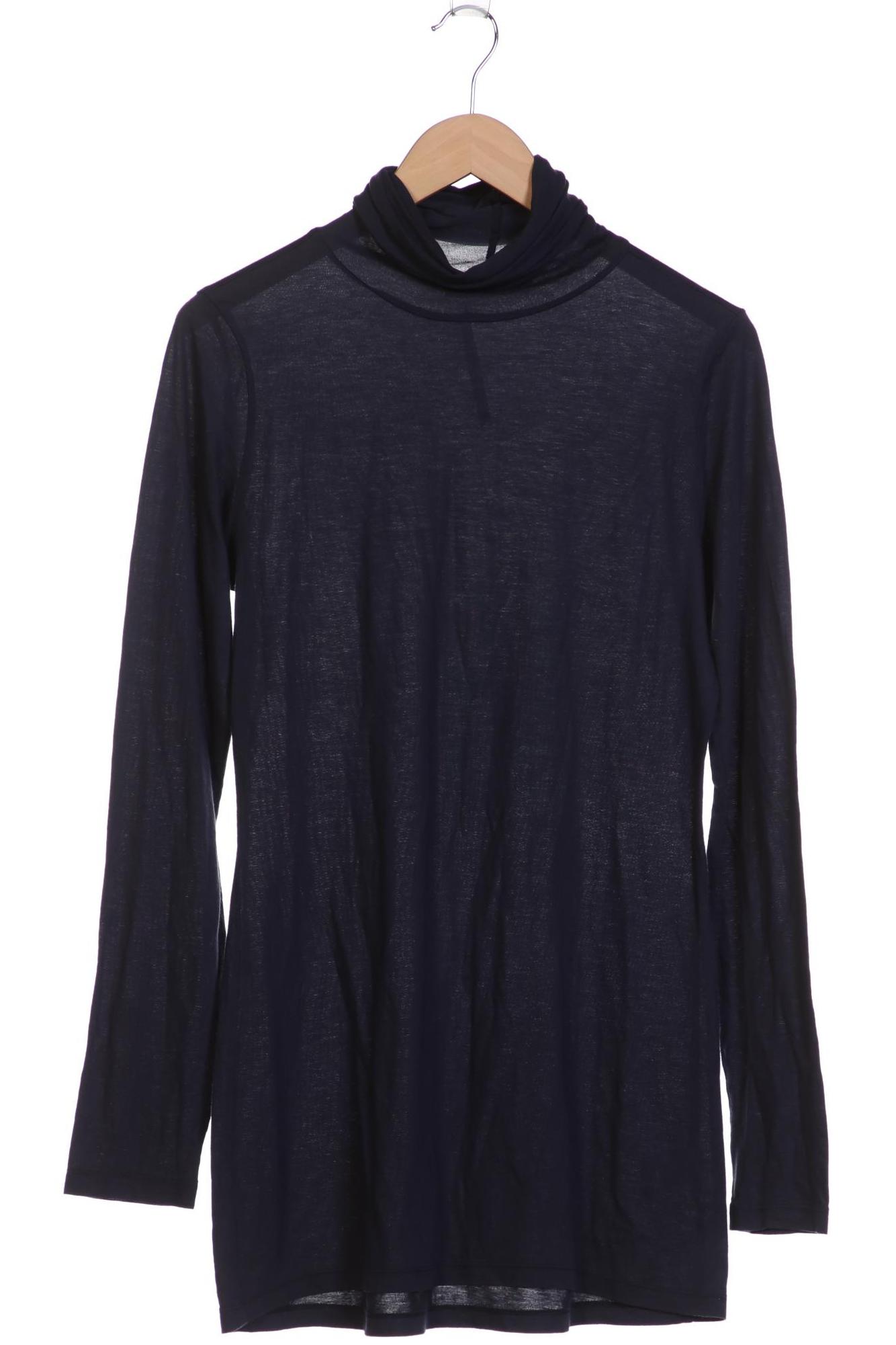 

0039 Italy Damen Langarmshirt, marineblau, Gr. 42