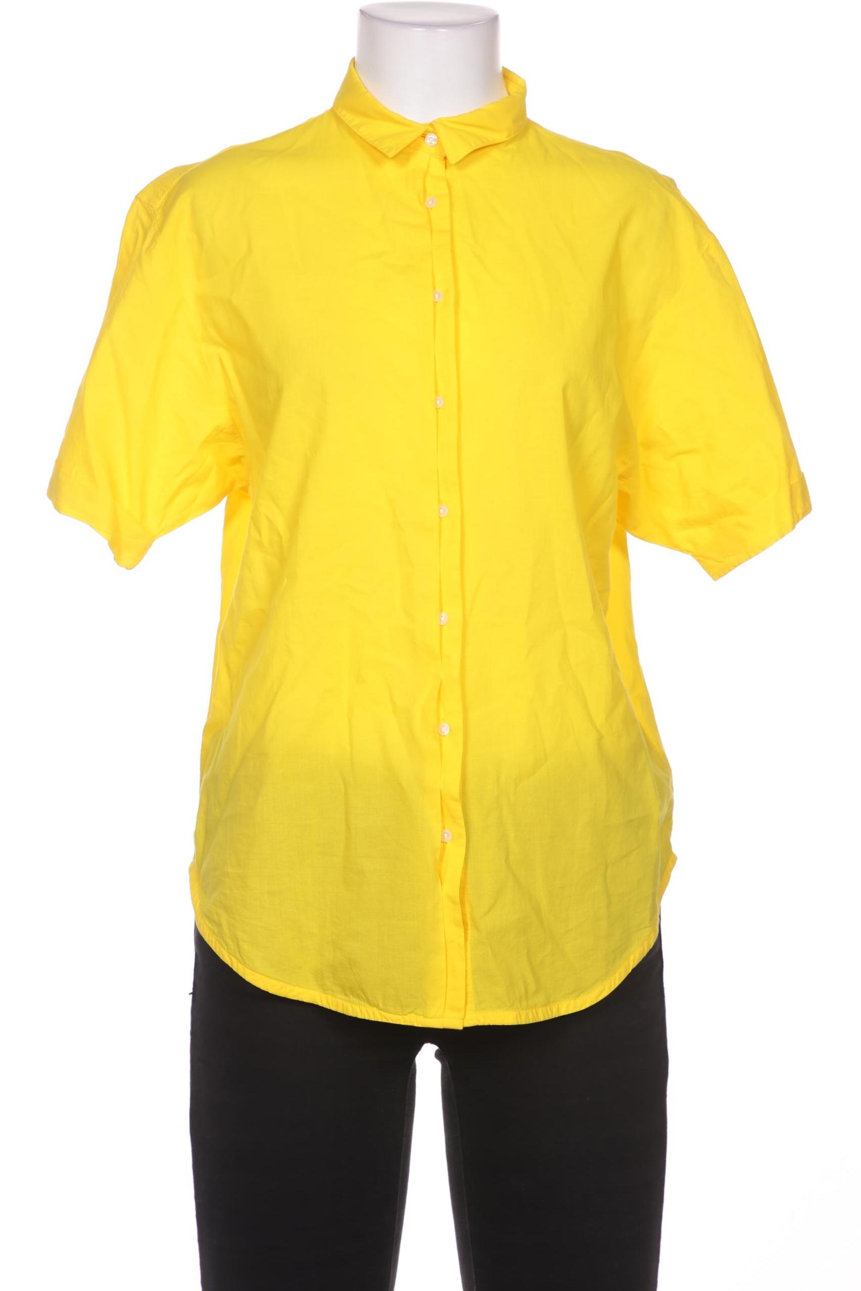 

0039 Italy Damen Bluse, gelb, Gr. 34