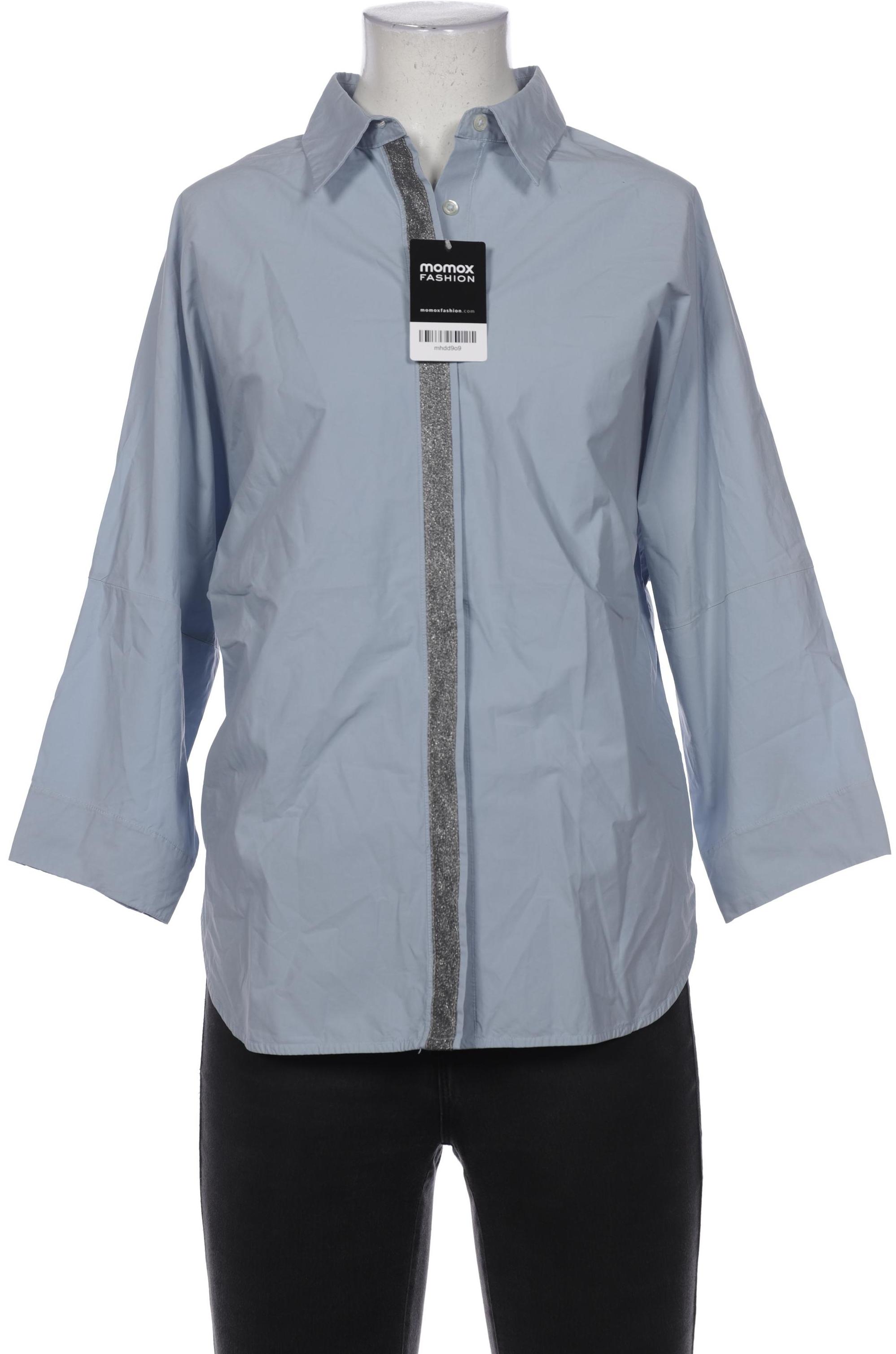 

0039 Italy Damen Bluse, blau, Gr. 38