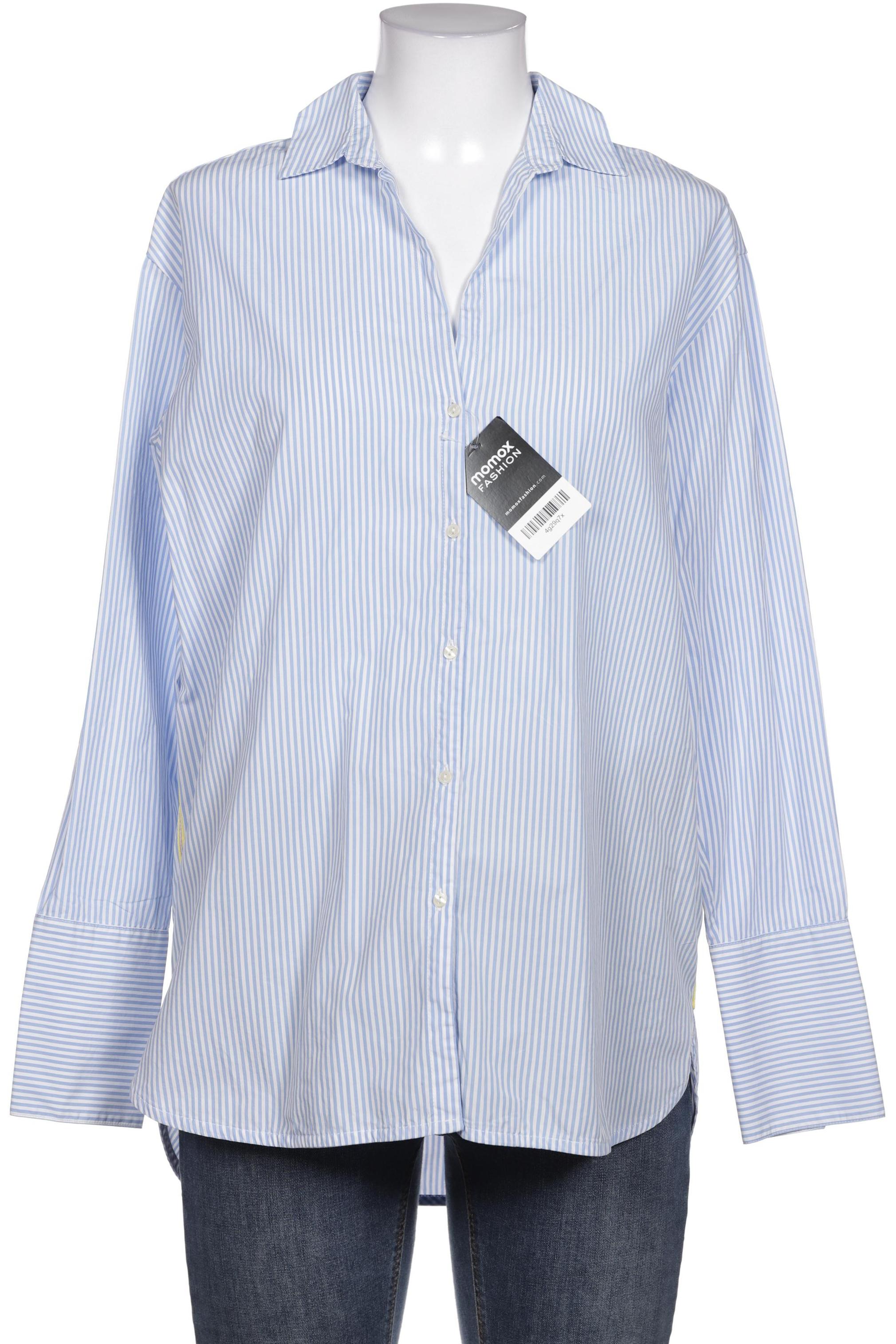 

0039 Italy Damen Bluse, hellblau