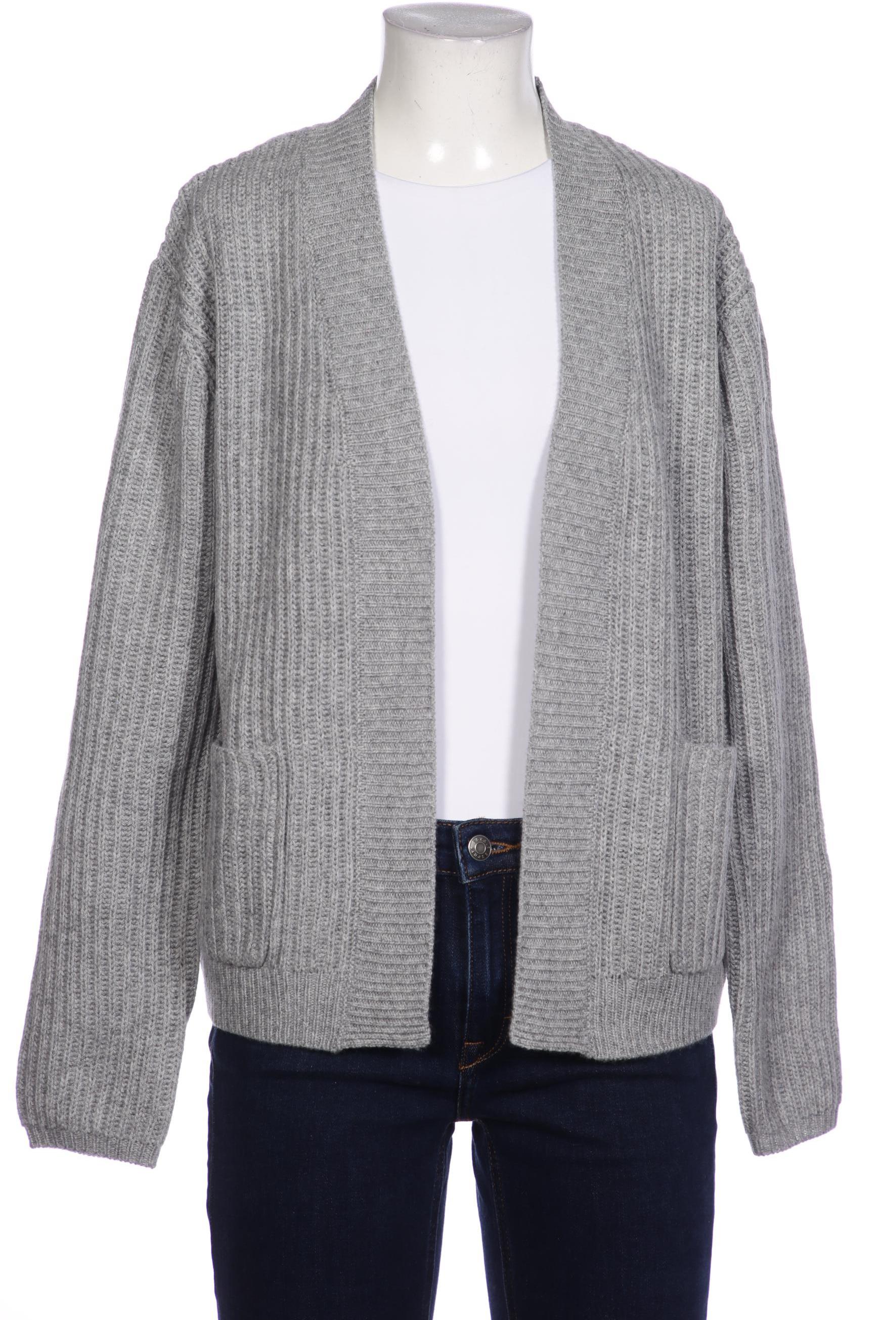 

0039 Italy Damen Strickjacke, grau